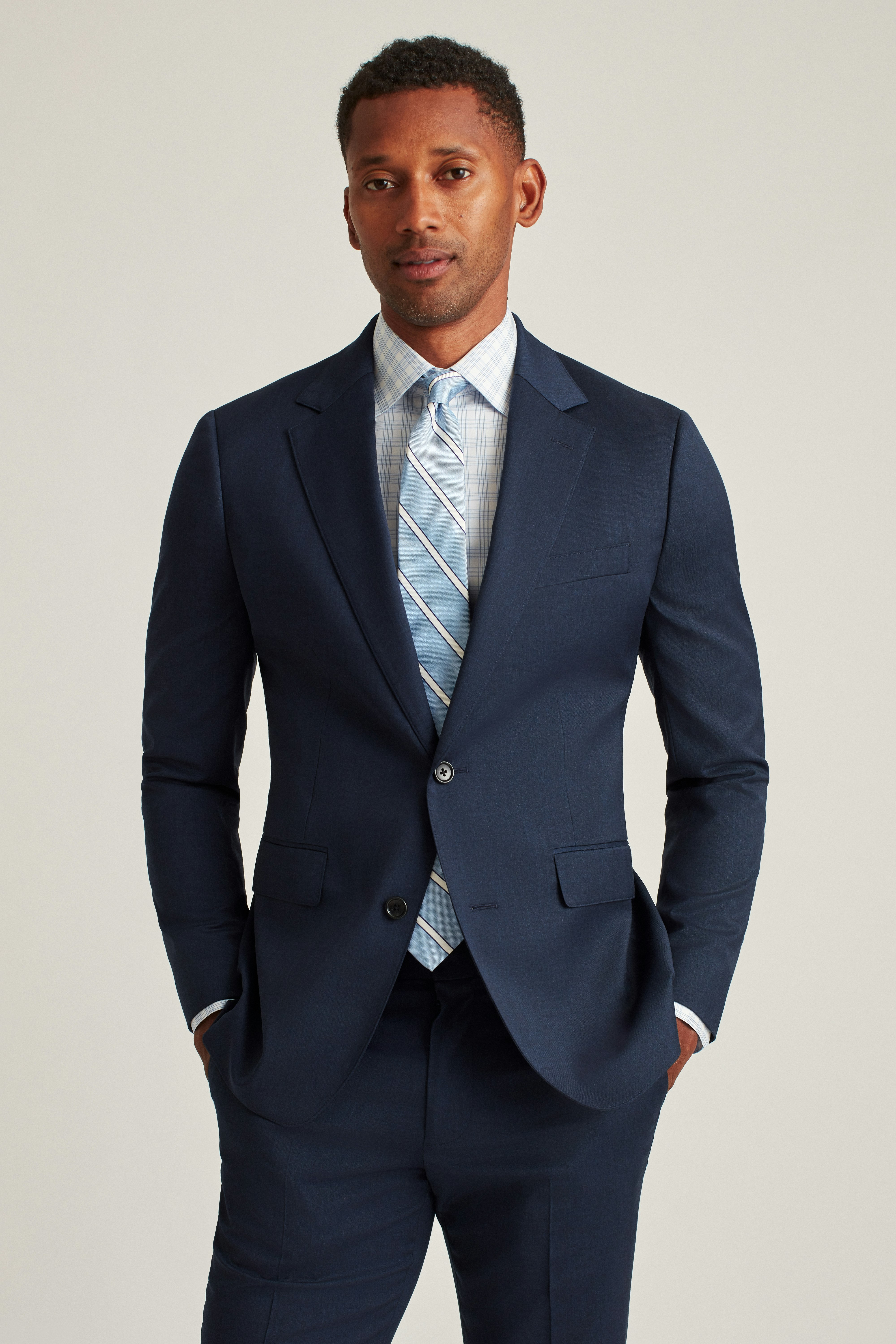 Jetsetter Wool Blazer light navy