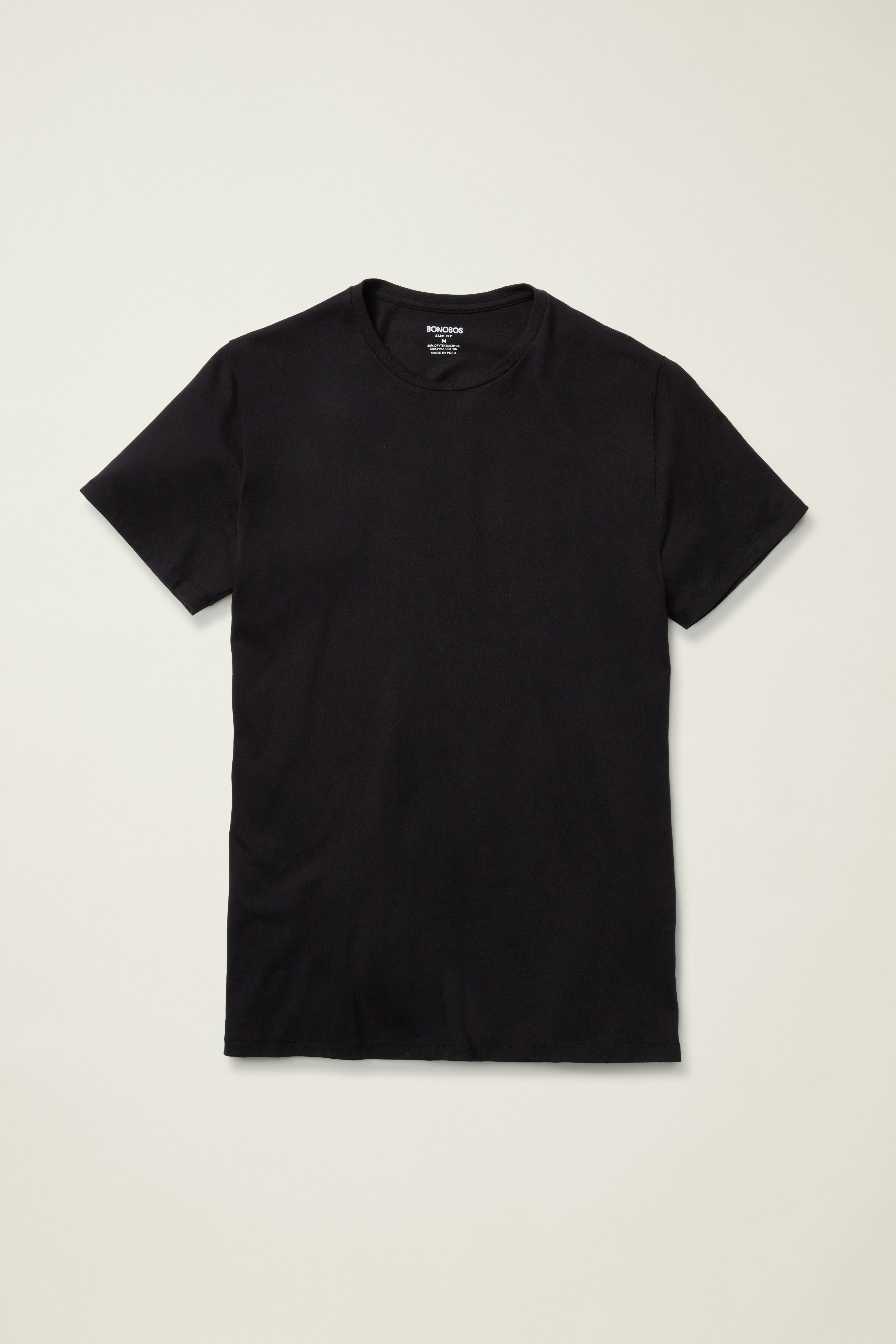 Pima Performance Tee jet black