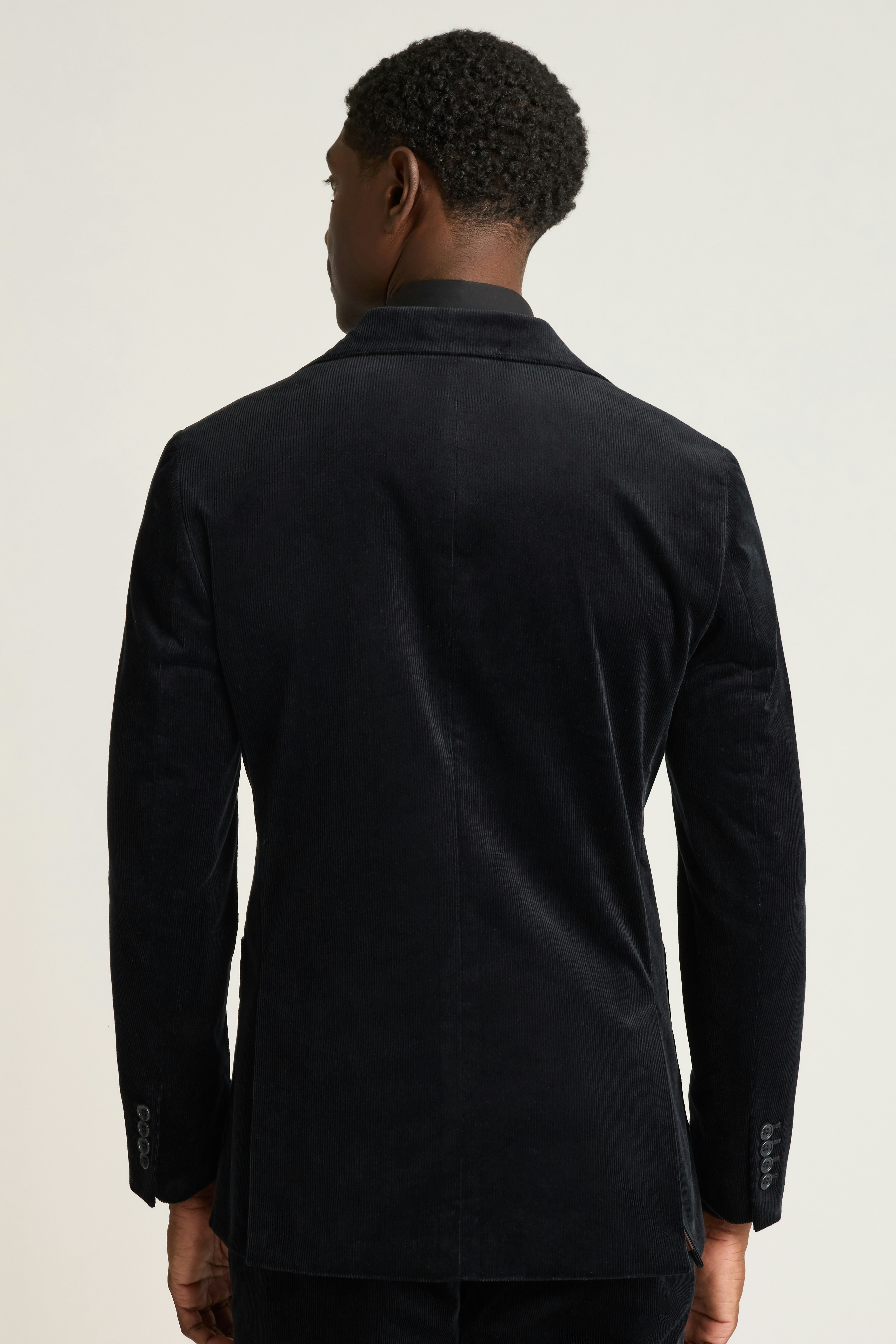 Jetsetter Italian Corduroy Blazer black