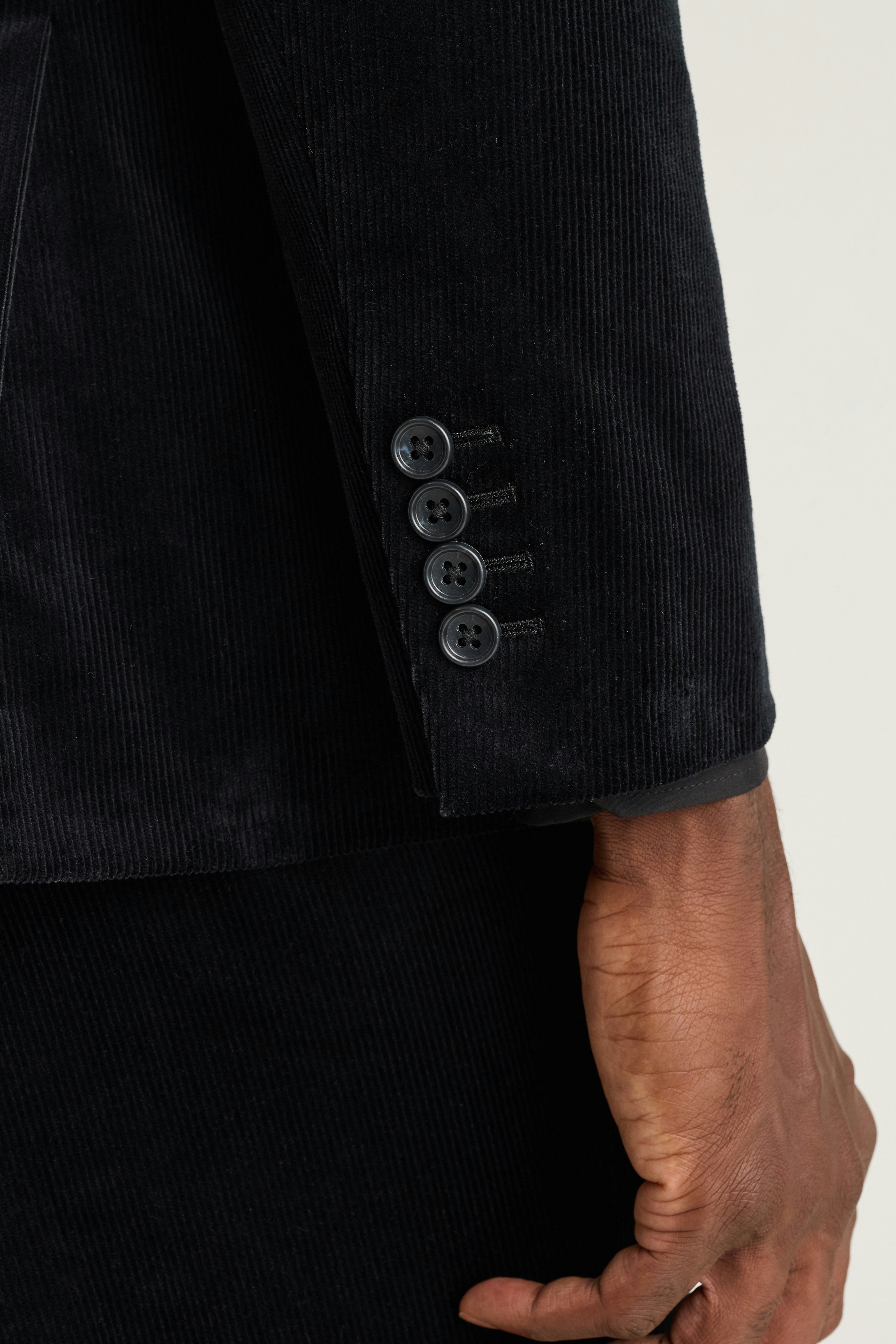 Jetsetter Italian Corduroy Blazer black