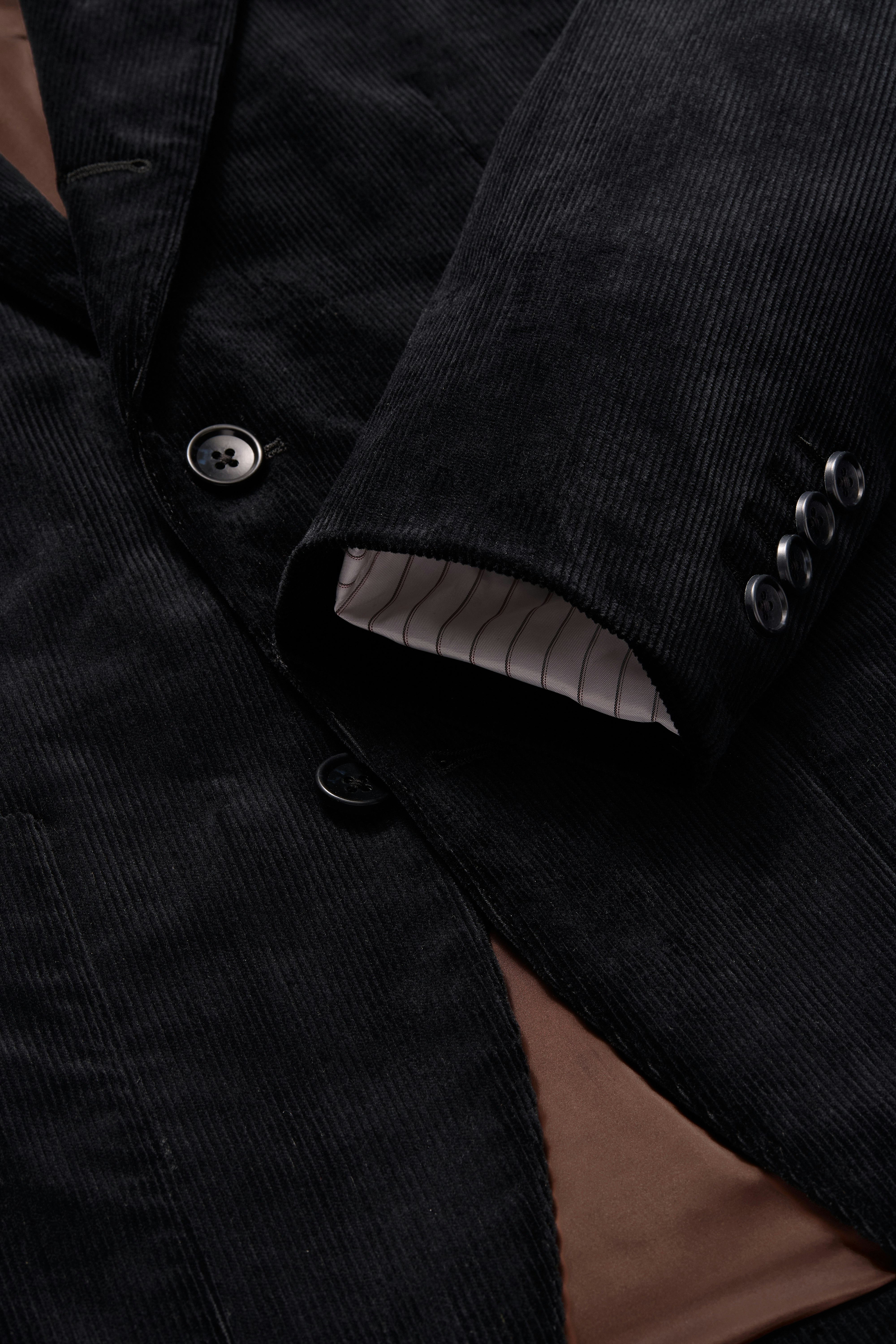 Jetsetter Italian Corduroy Blazer black