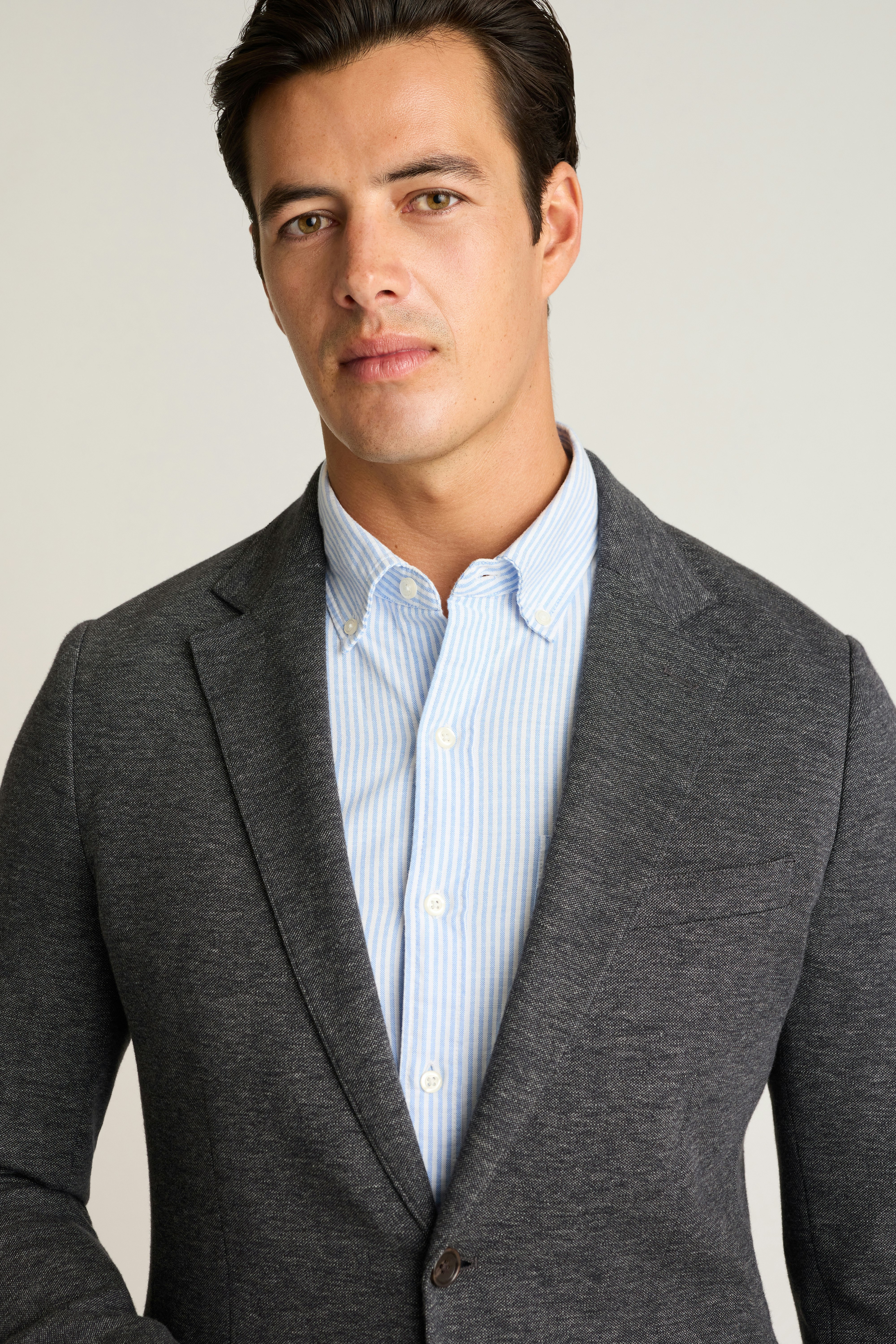 Jetsetter Knit Blazer charcoal
