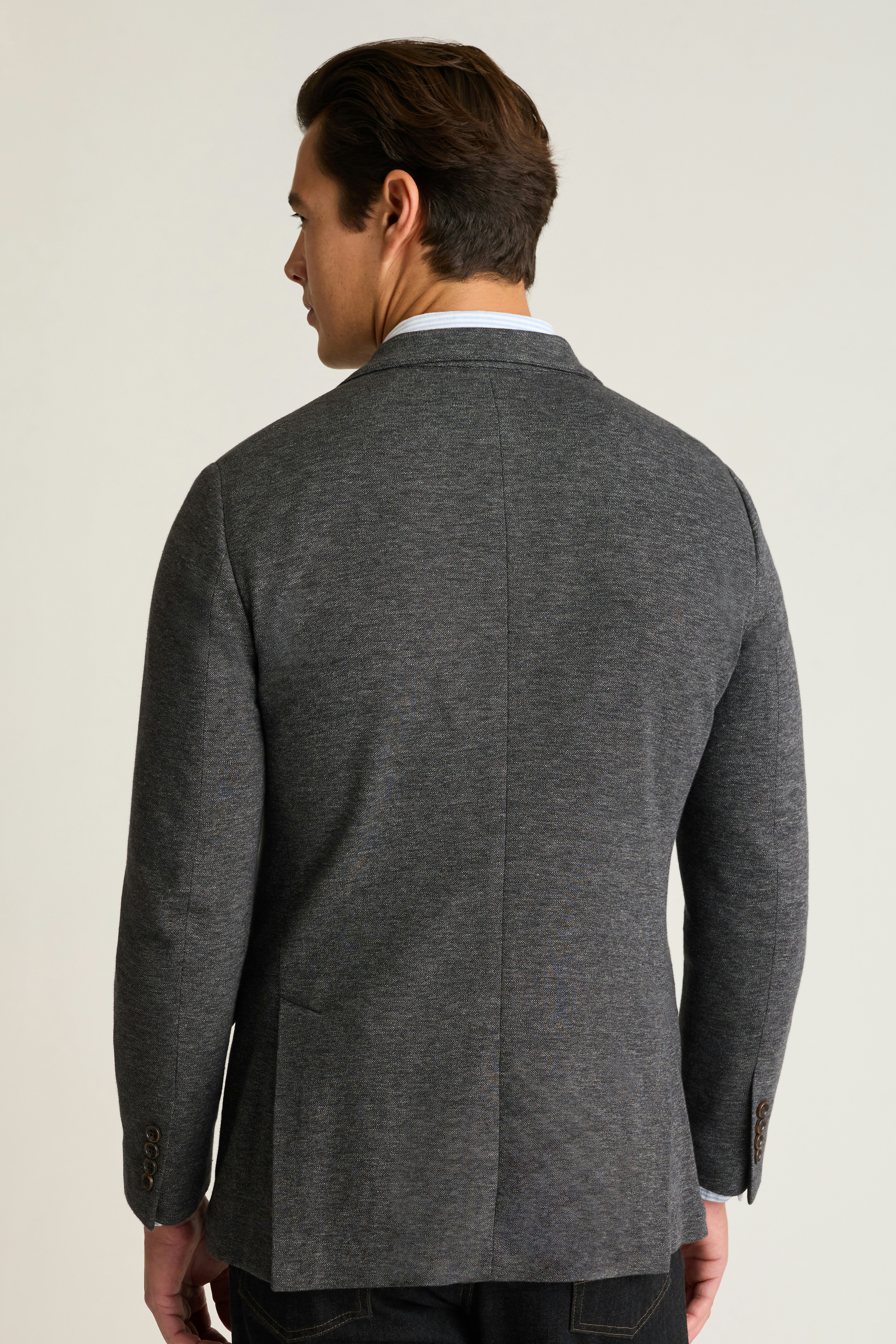 Jetsetter Knit Blazer charcoal