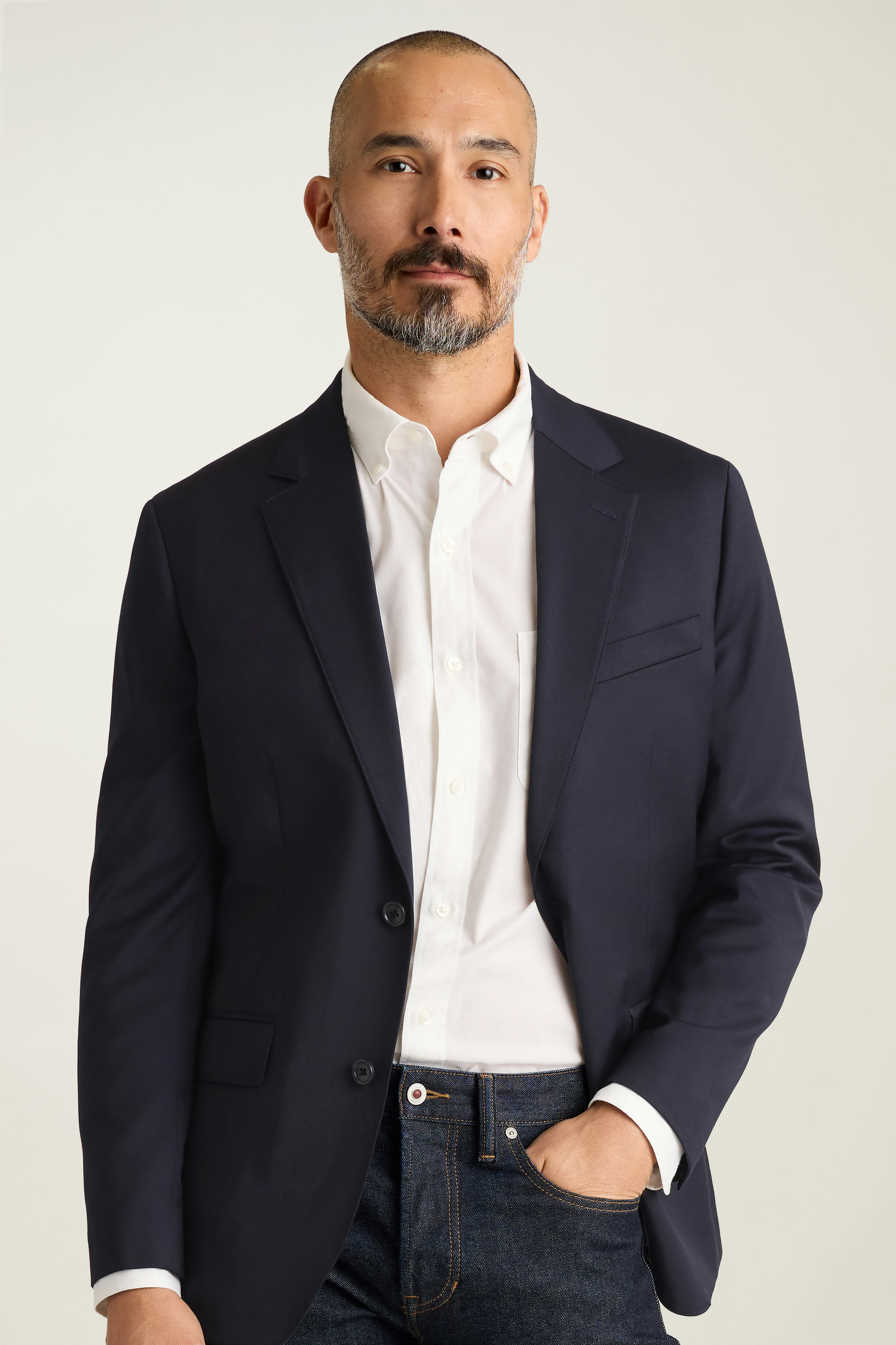 Jetsetter Wool Blazer navy