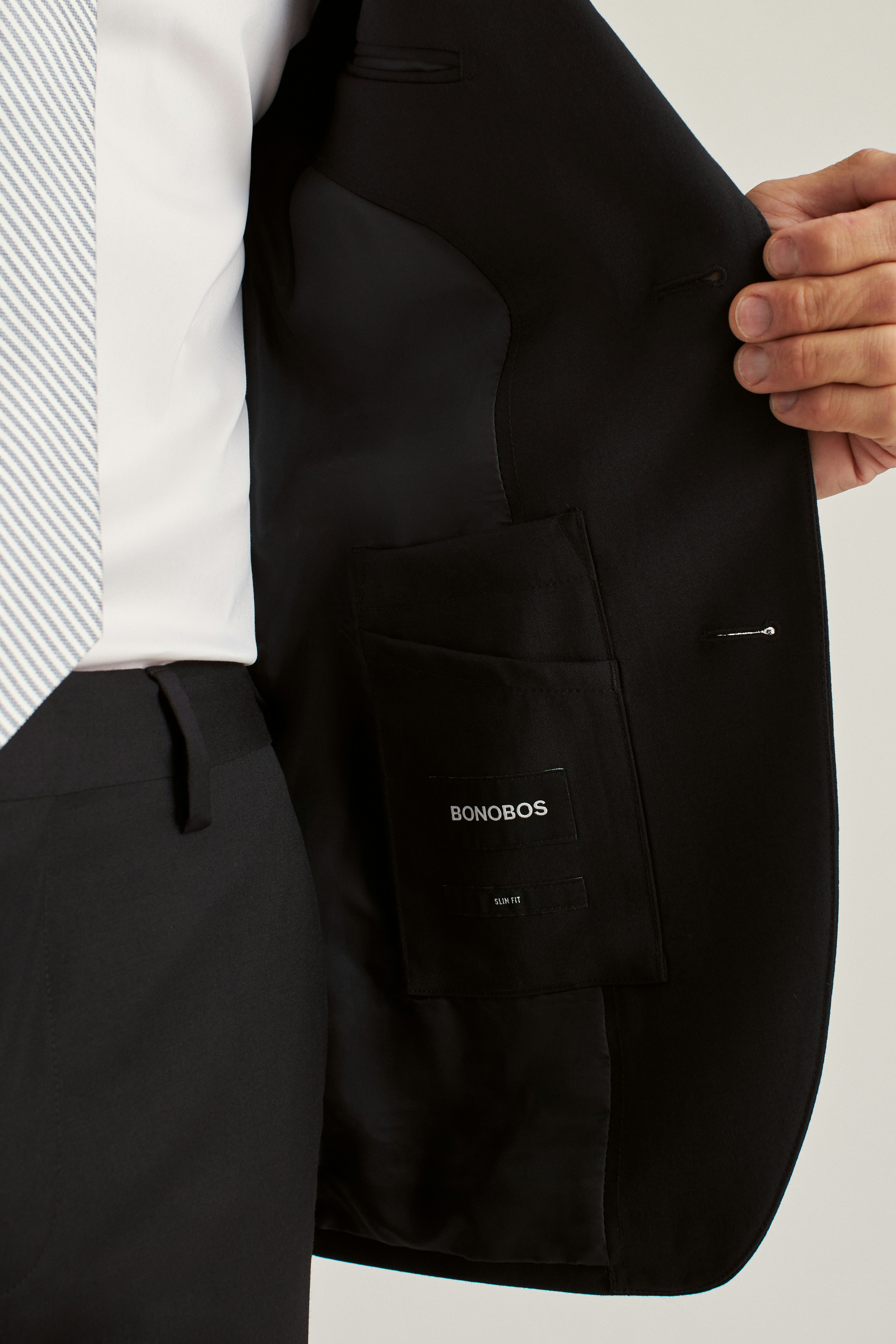 Jetsetter Wool Blazer black