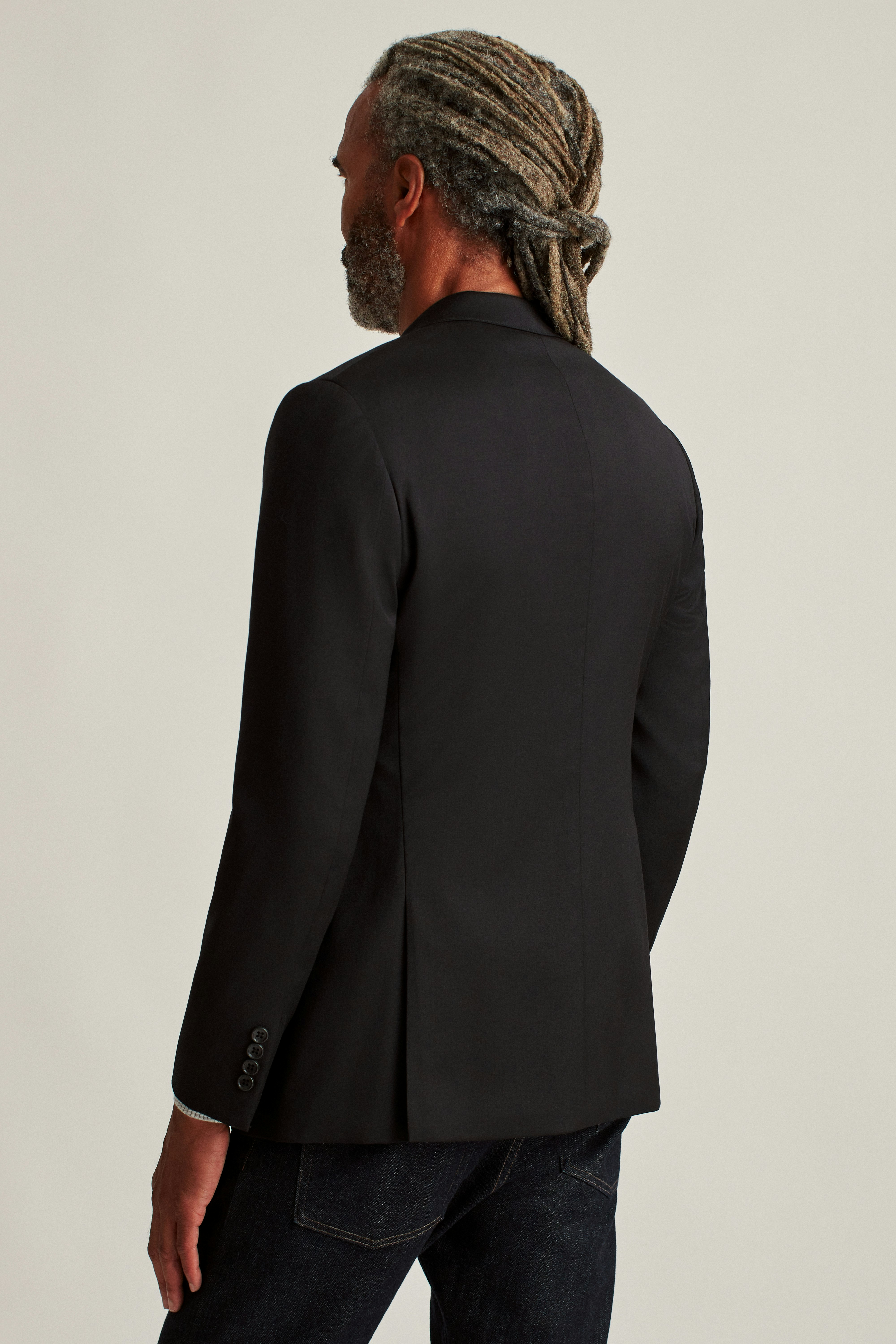 Jetsetter Wool Blazer black