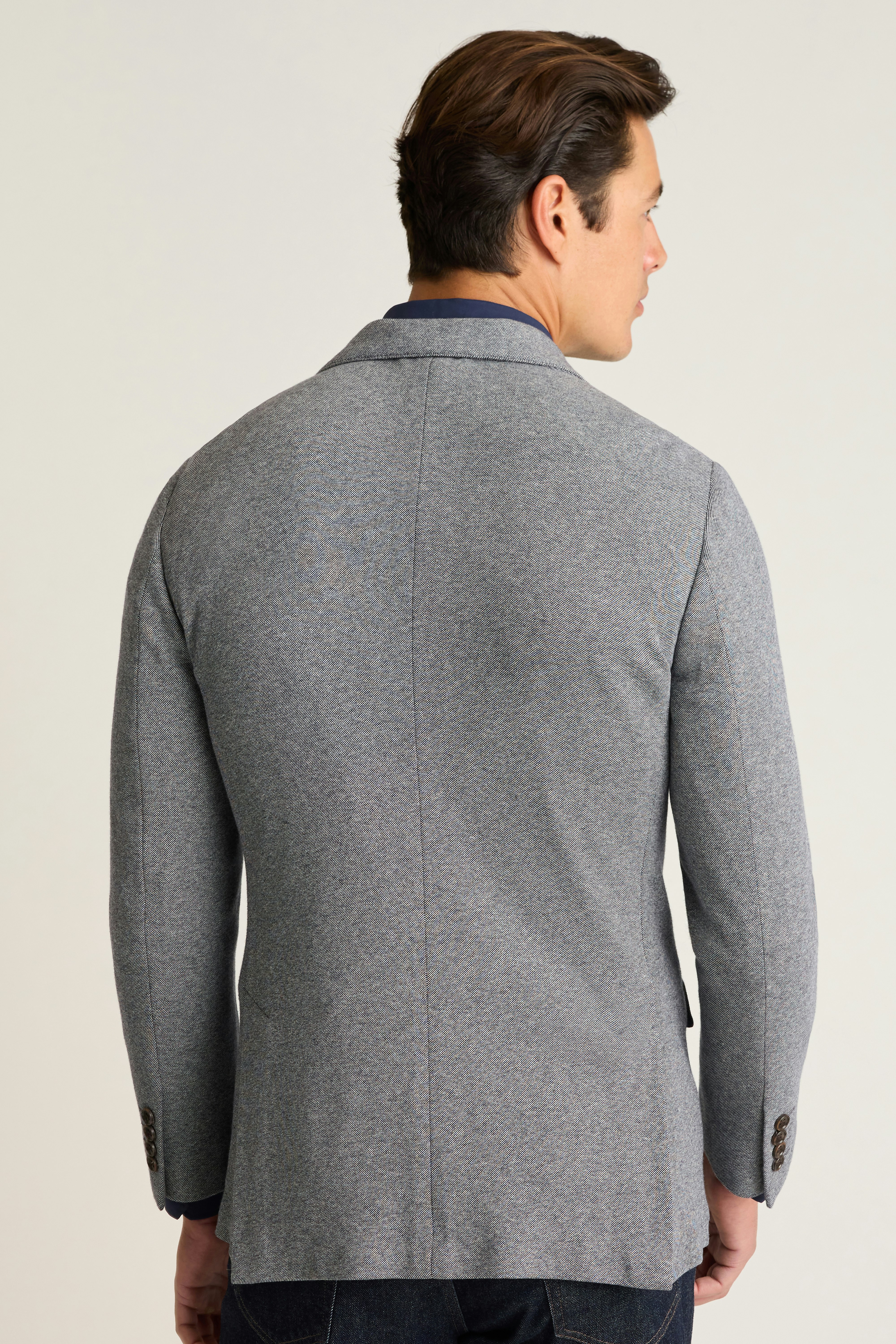 Jetsetter Knit Blazer medium grey