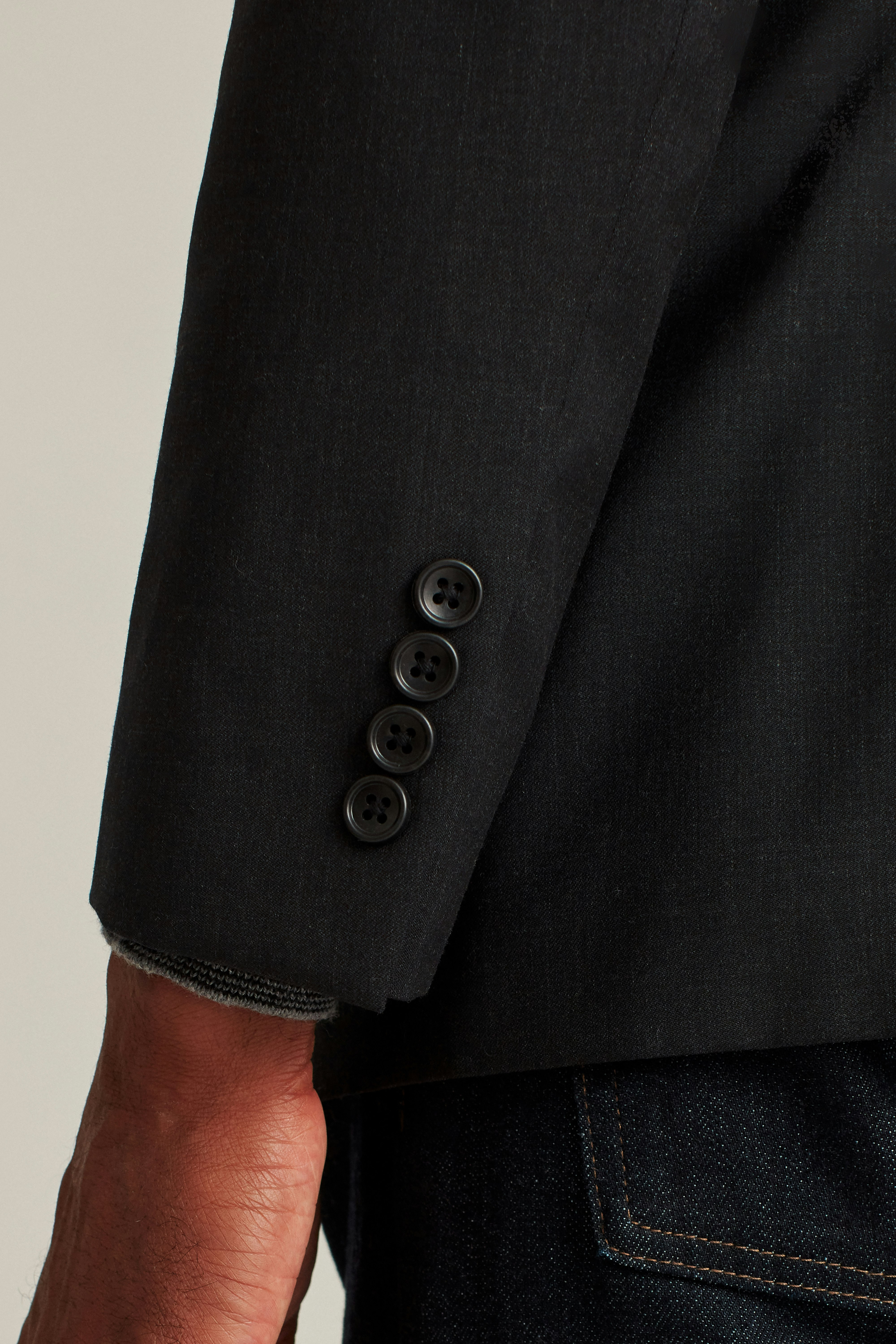 Jetsetter Wool Blazer charcoal