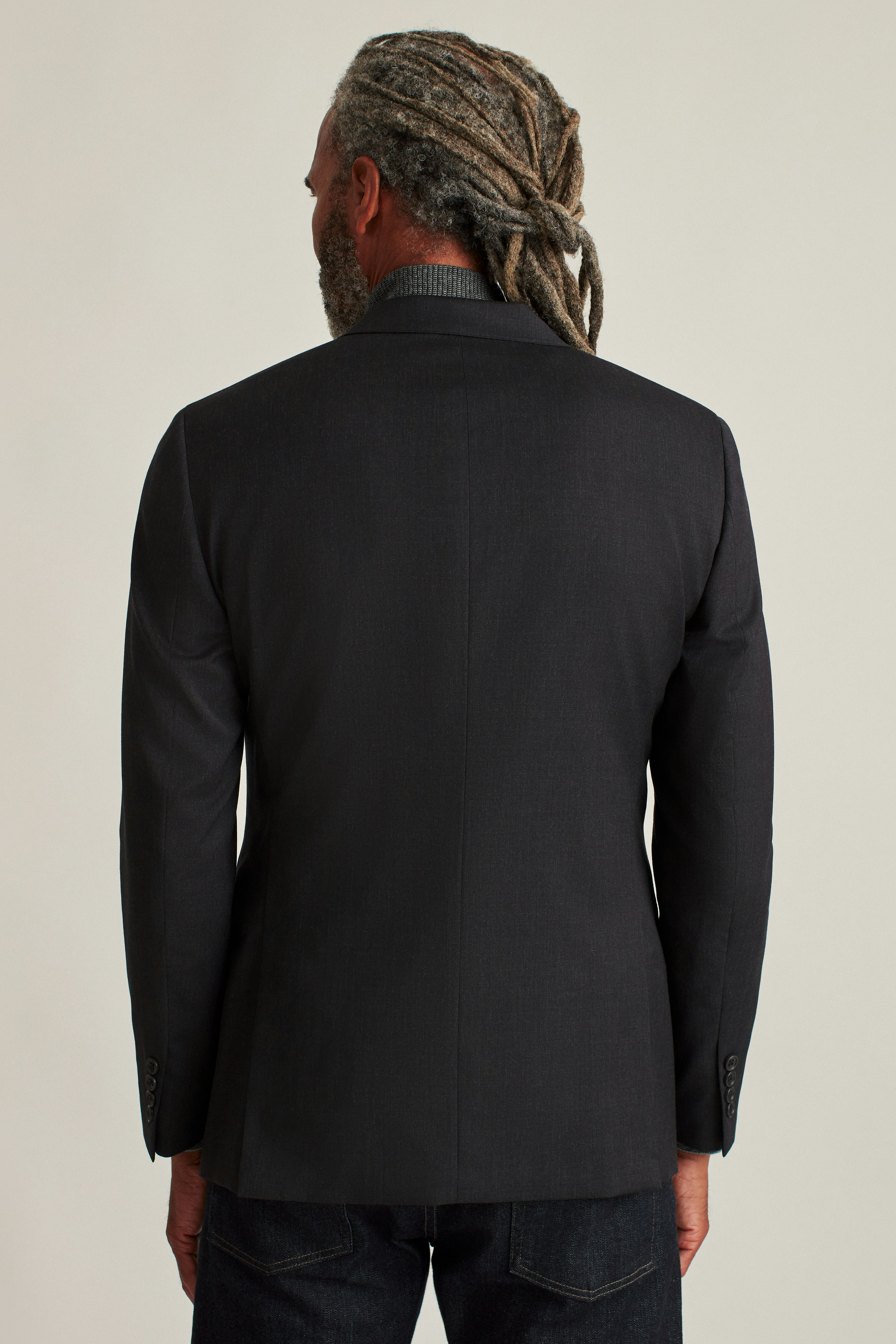 Jetsetter Wool Blazer charcoal