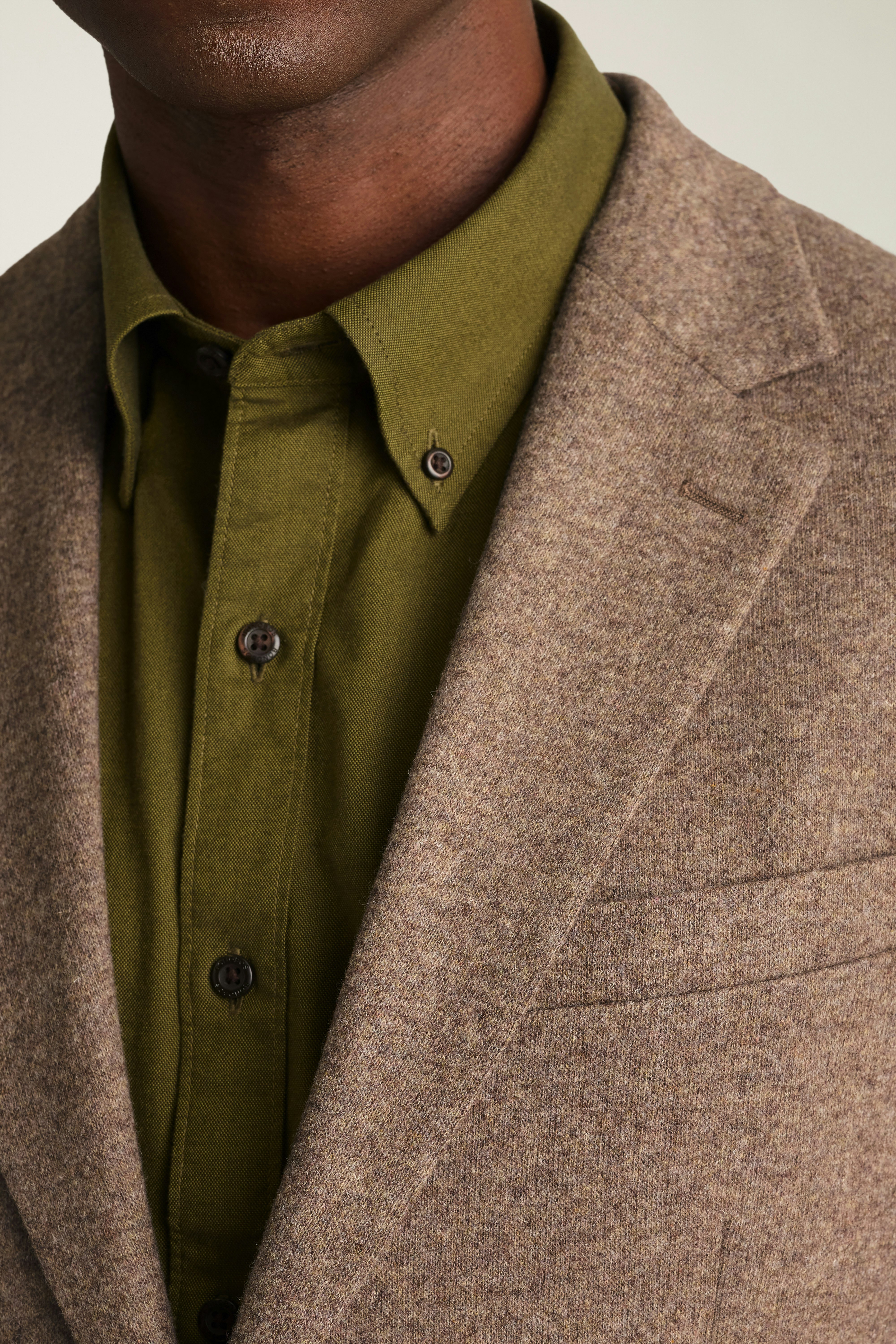 Jetsetter Knit Blazer mushroom brown