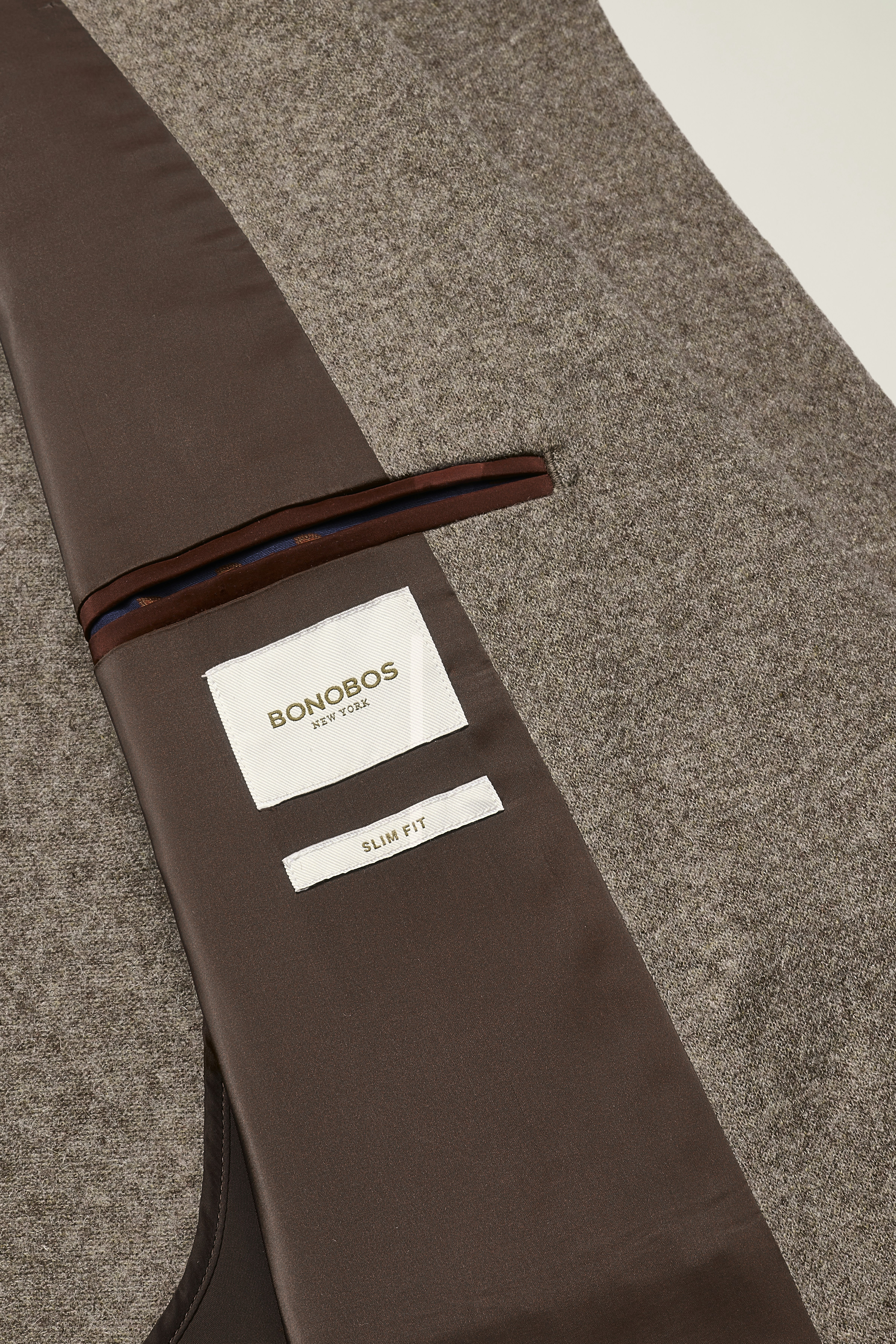 Jetsetter Knit Blazer mushroom brown