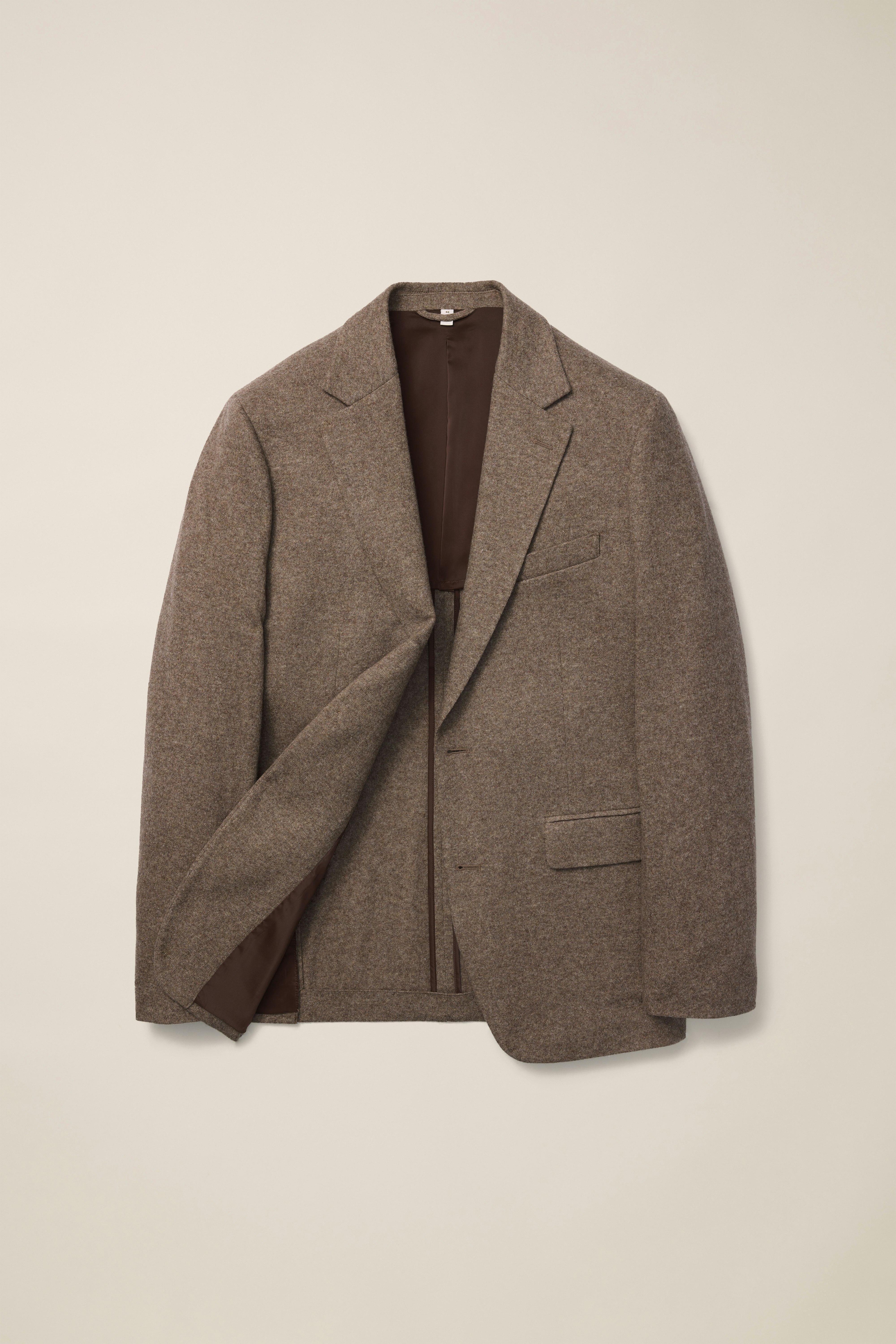 Jetsetter Knit Blazer mushroom brown