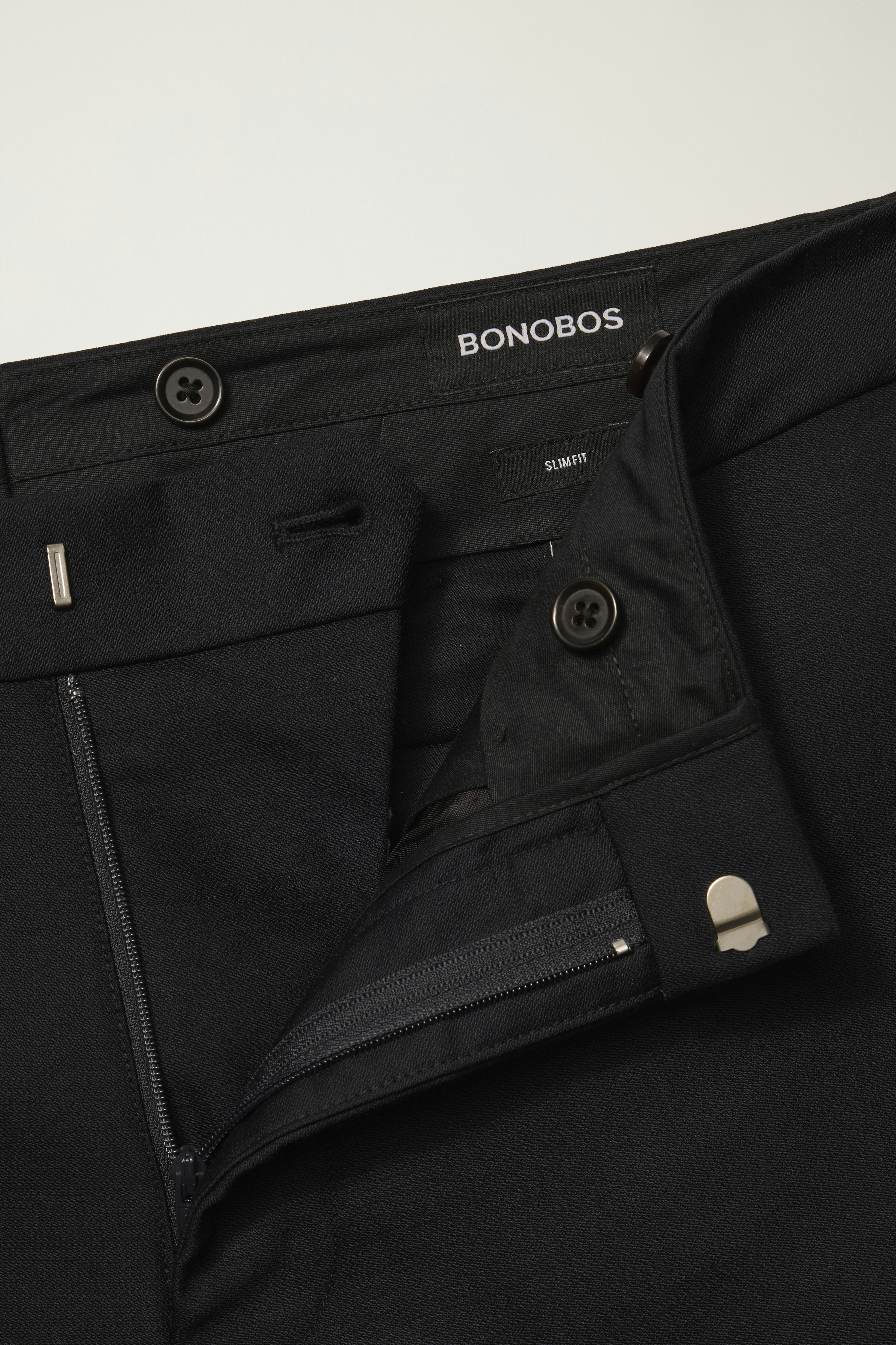 Empire Stretch Italian Wool Tuxedo Pant navy