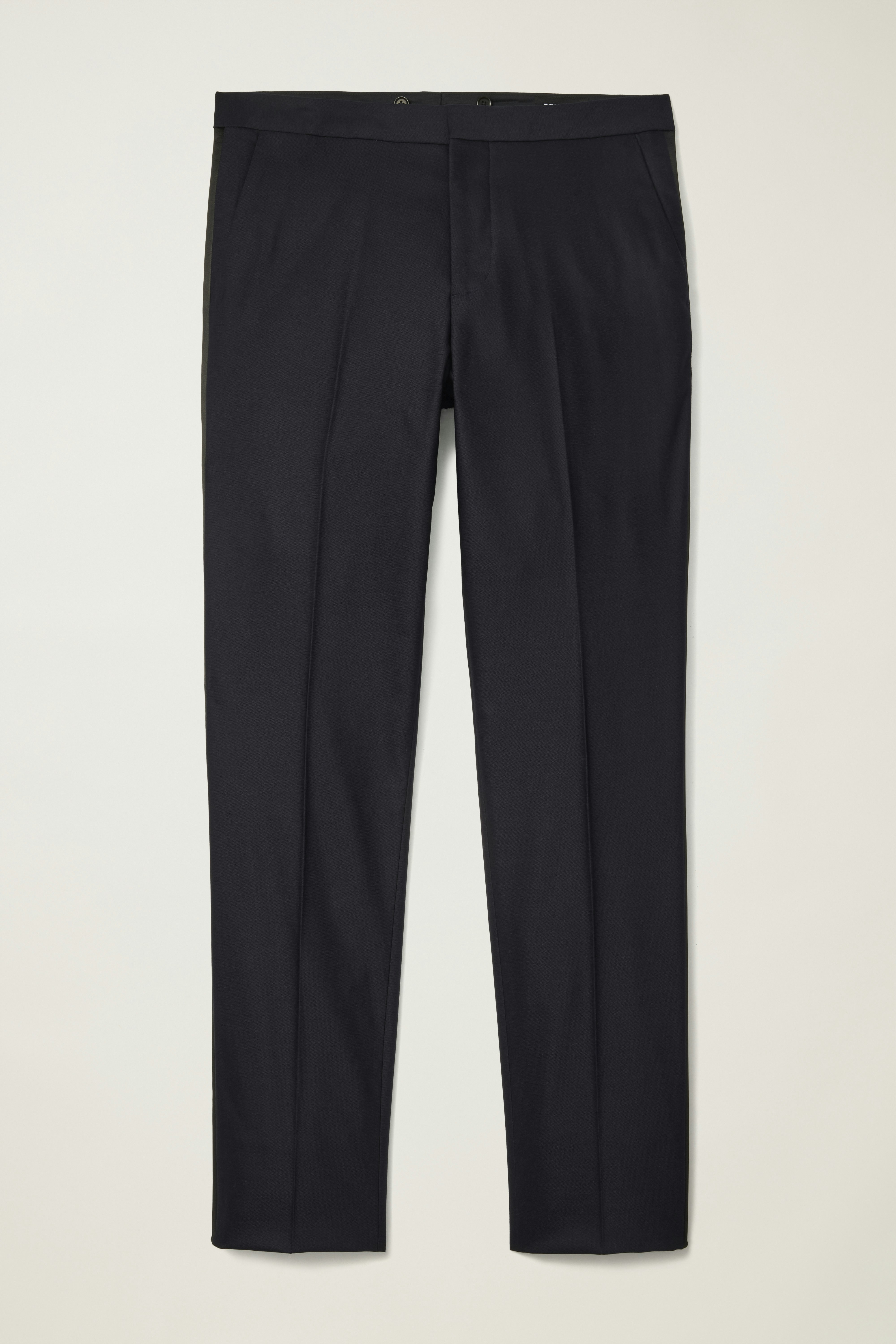 Empire Stretch Italian Wool Tuxedo Pant navy