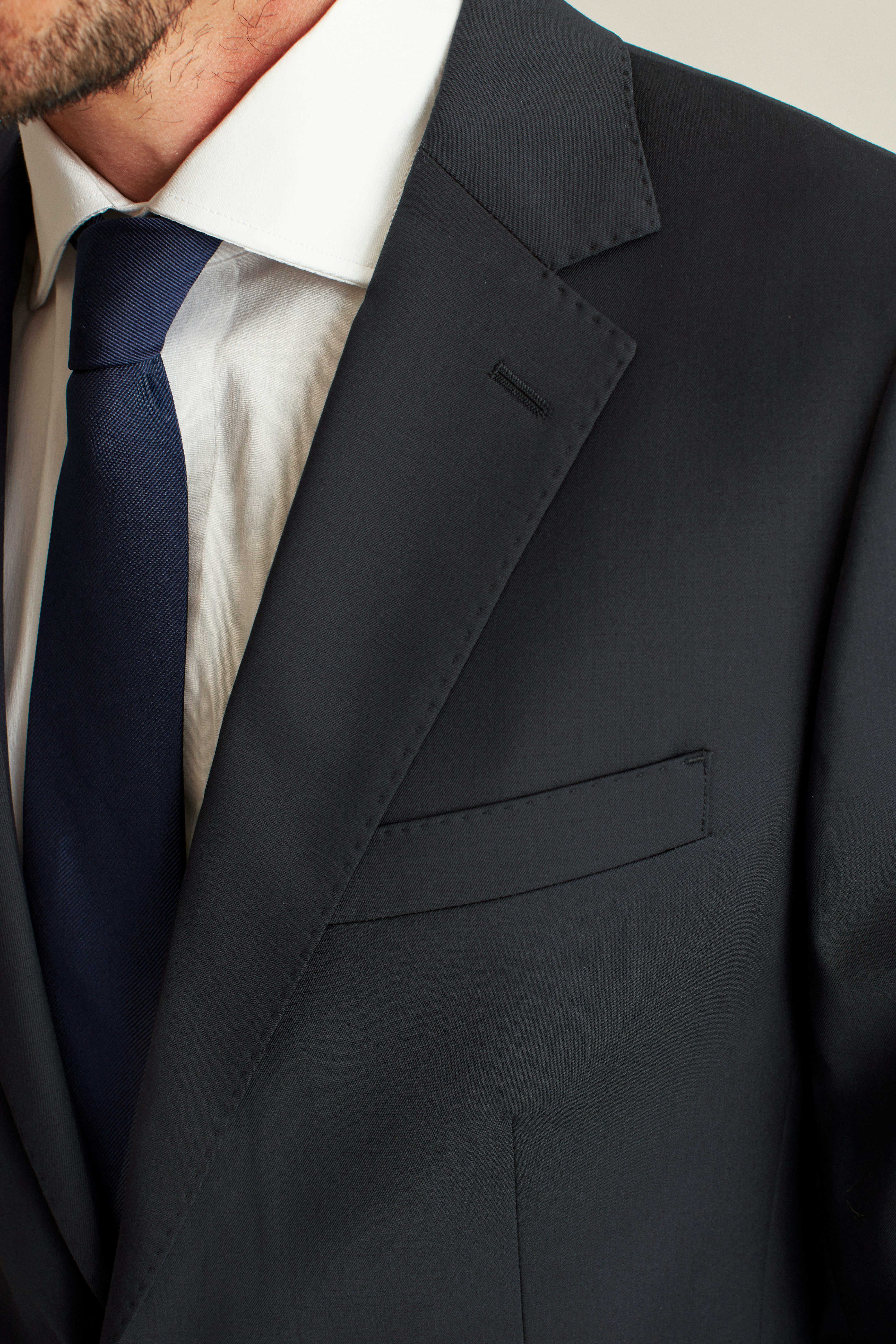 Jetsetter Super 120s Italian Wool Blazer navy