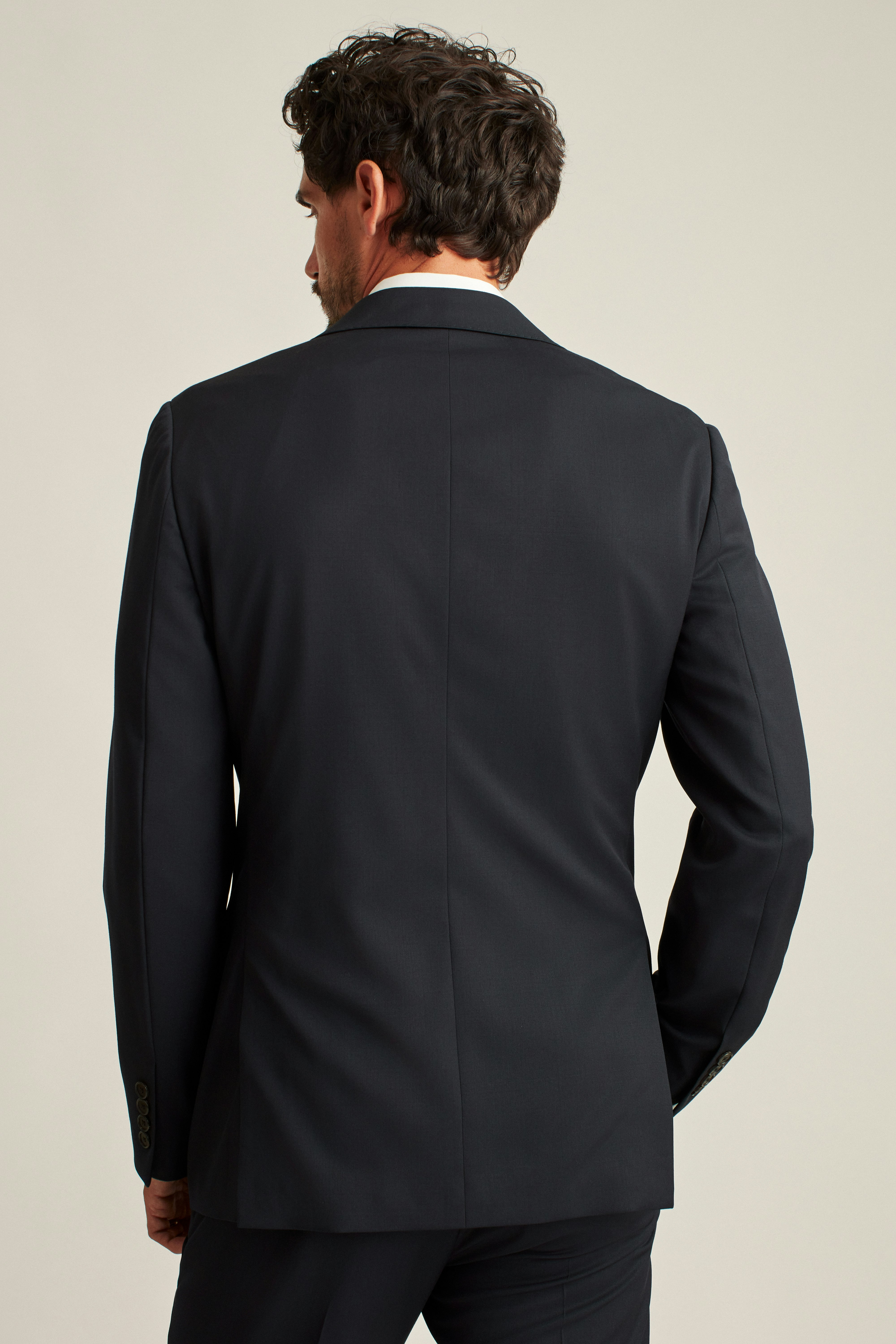 Jetsetter Super 120s Italian Wool Blazer navy