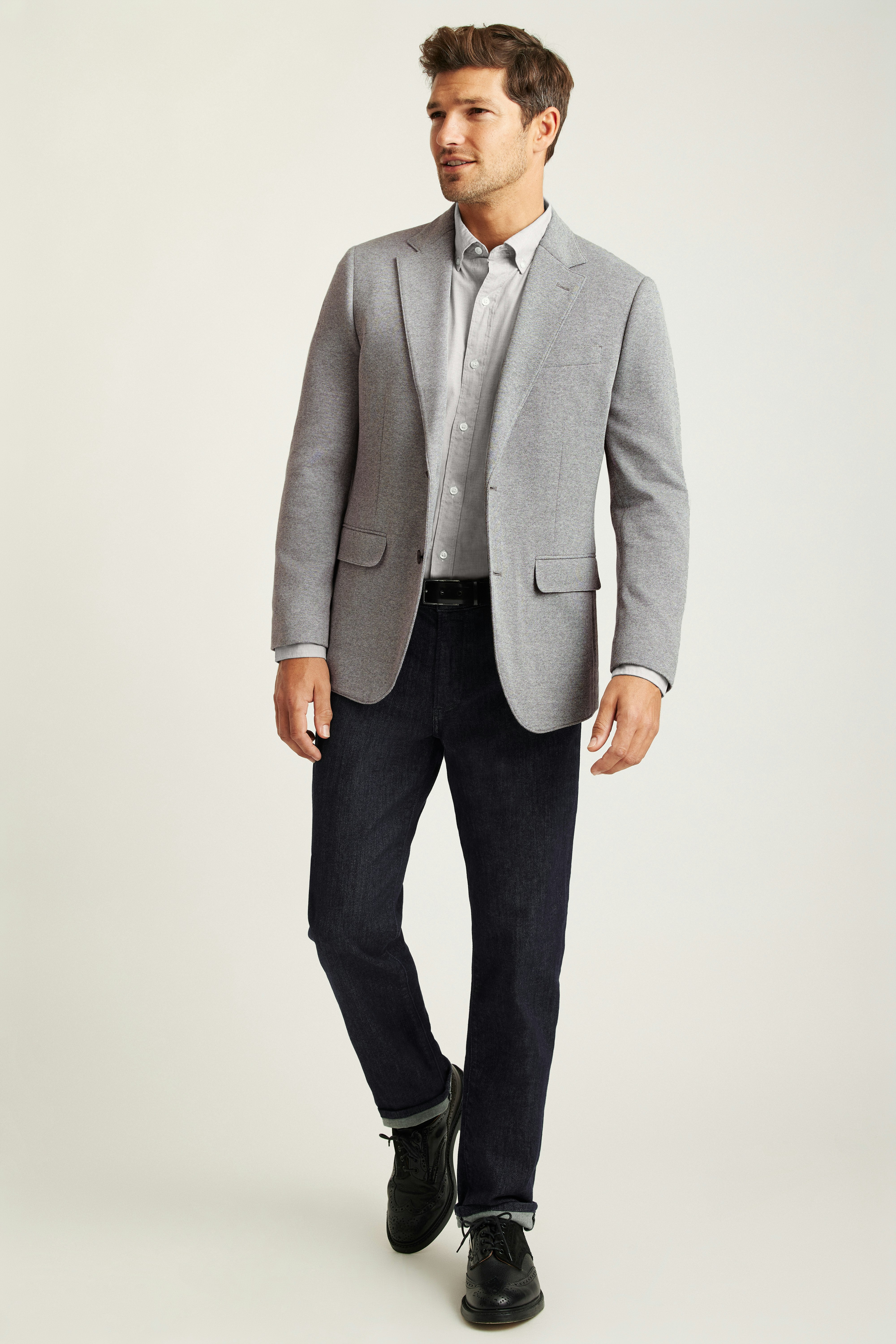 Jetsetter Knit Blazer light grey