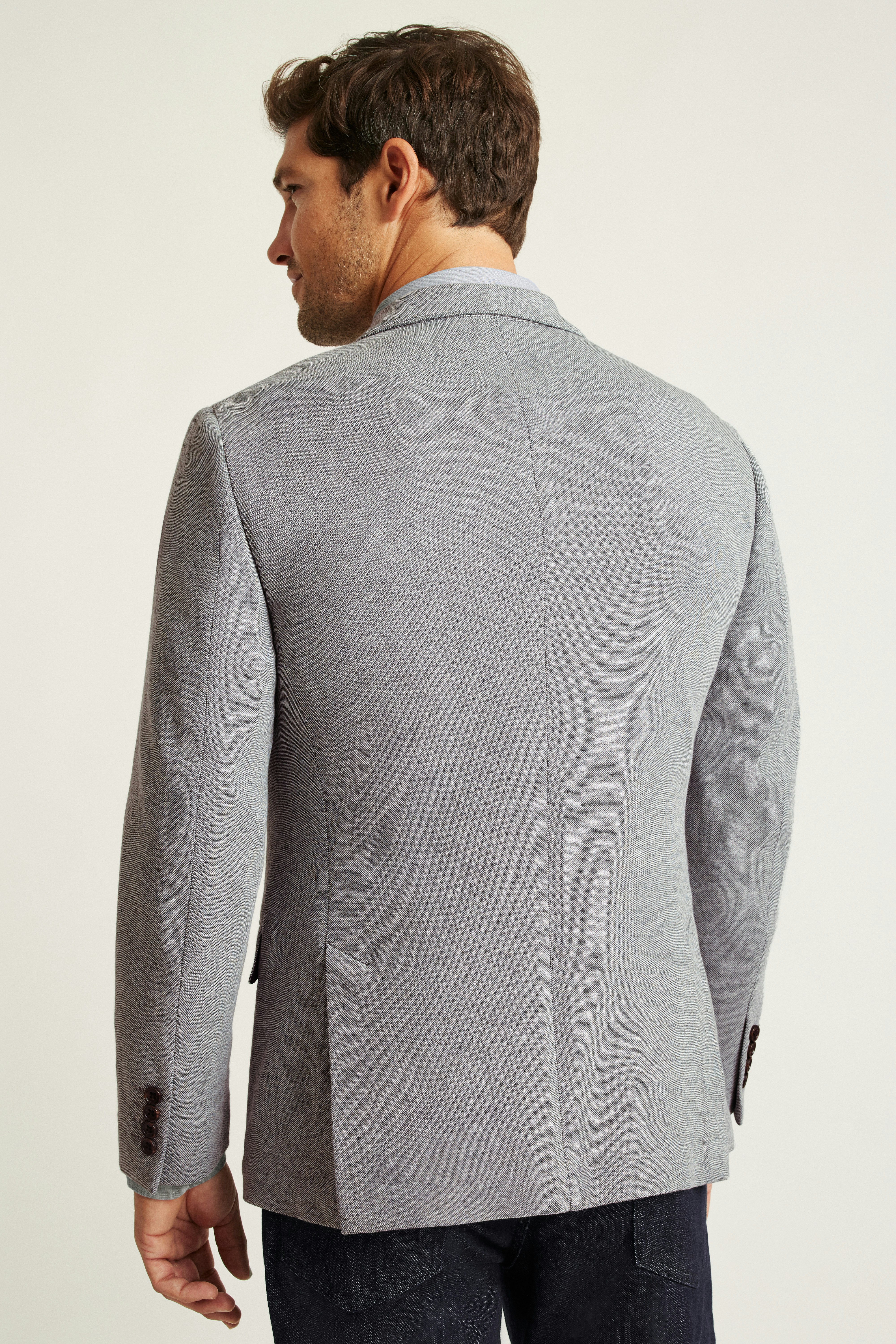 Jetsetter Knit Blazer light grey