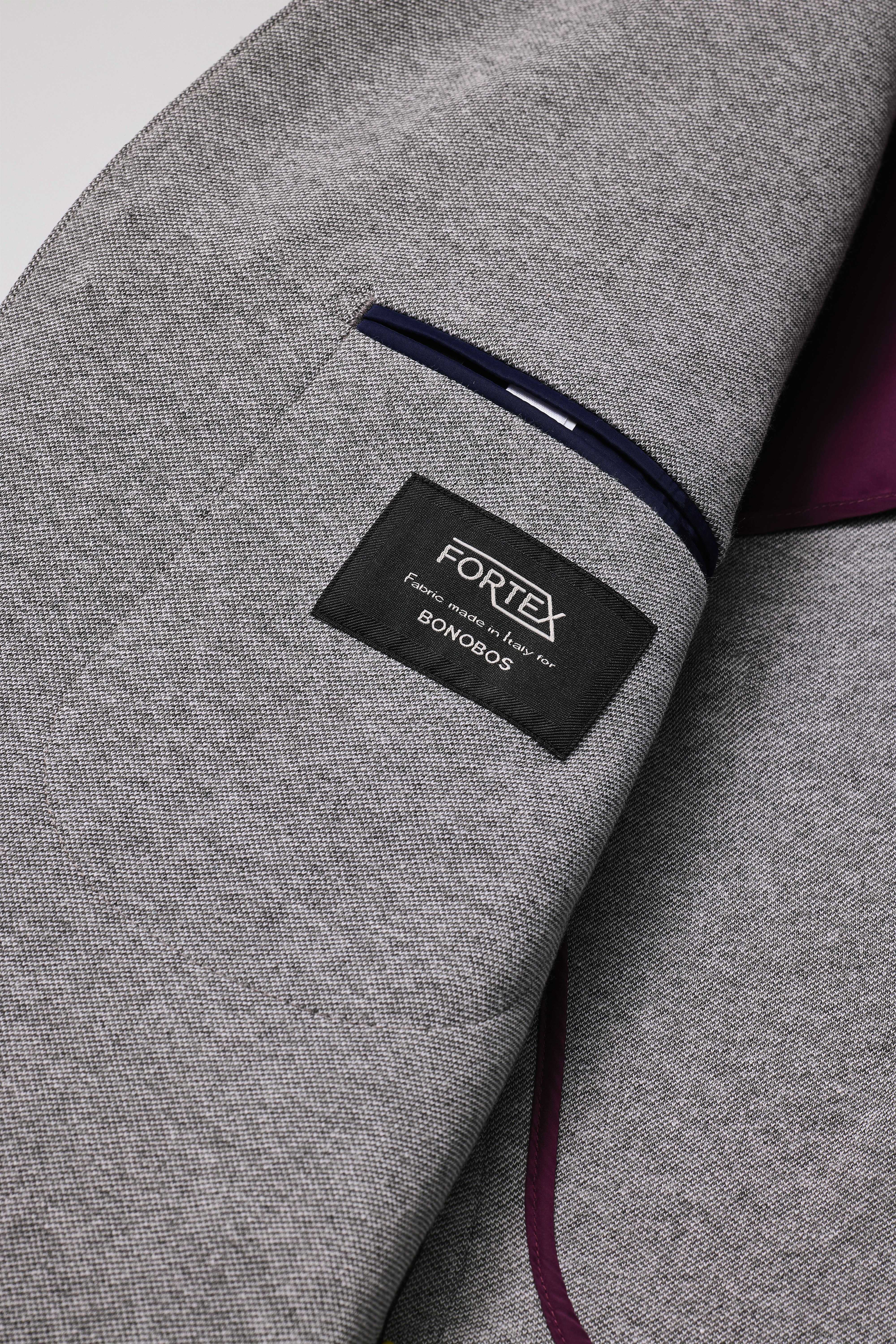 Jetsetter Knit Blazer light grey