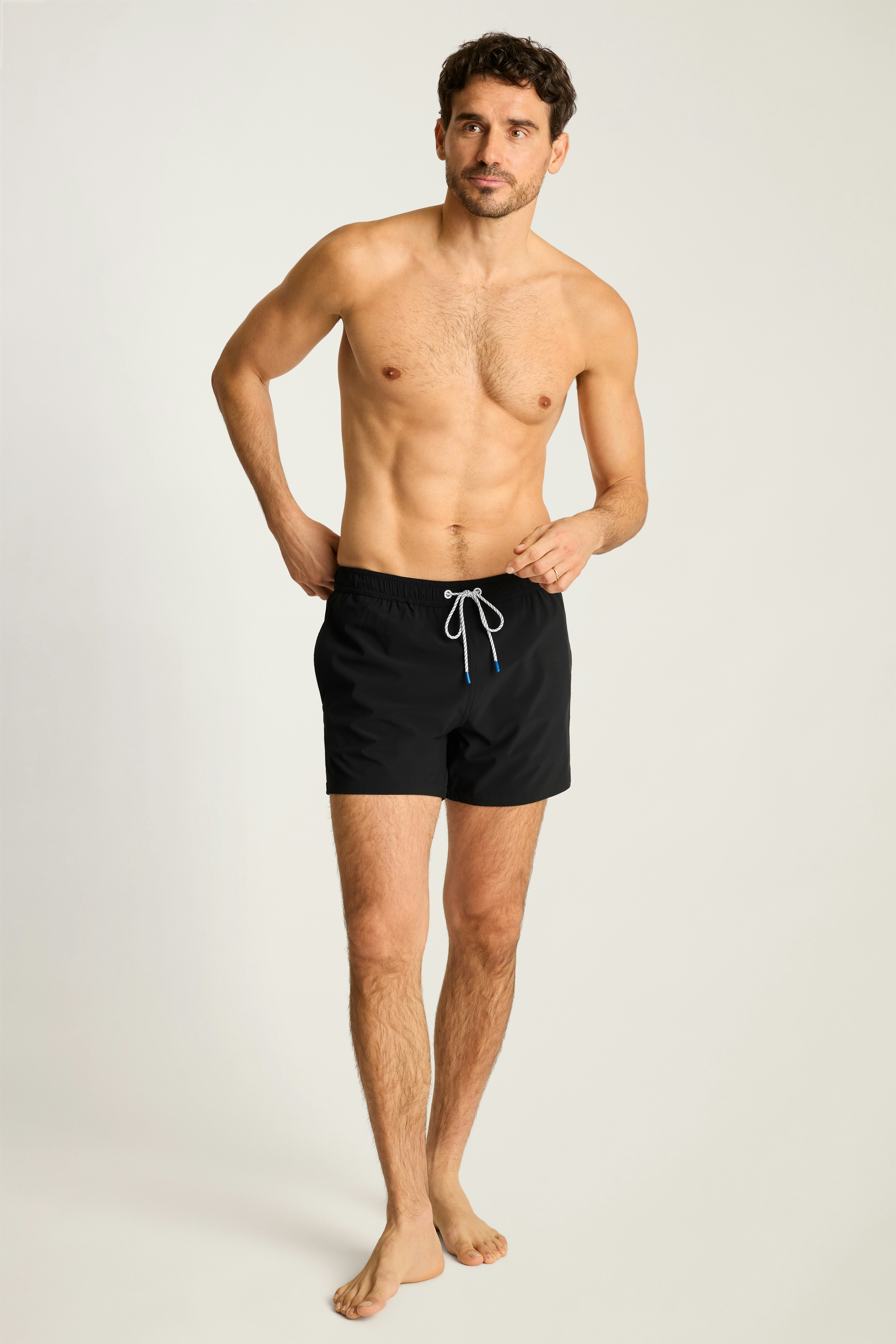Riviera Swim Trunks jet black