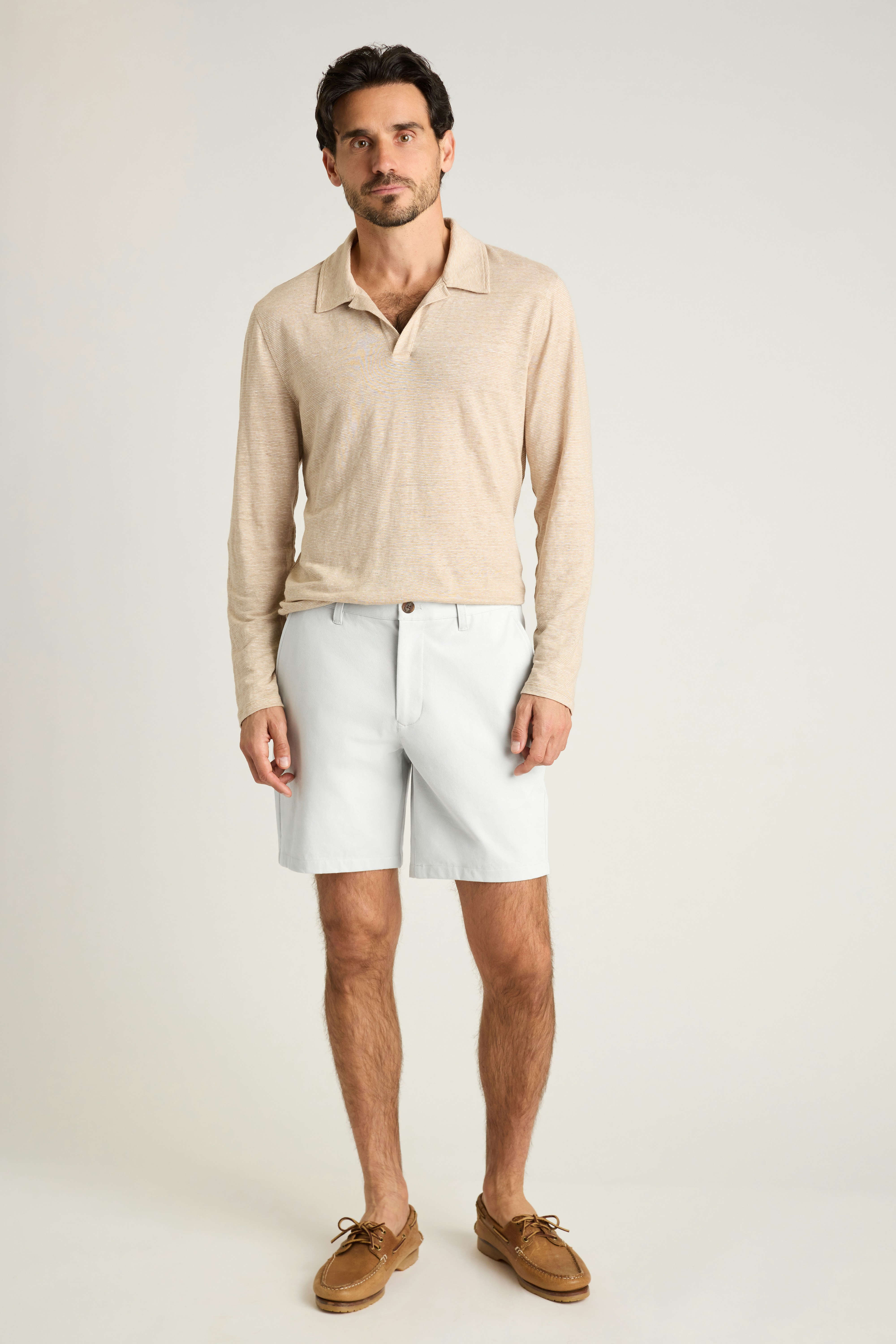 The Chino Short 2.0 oyster grey