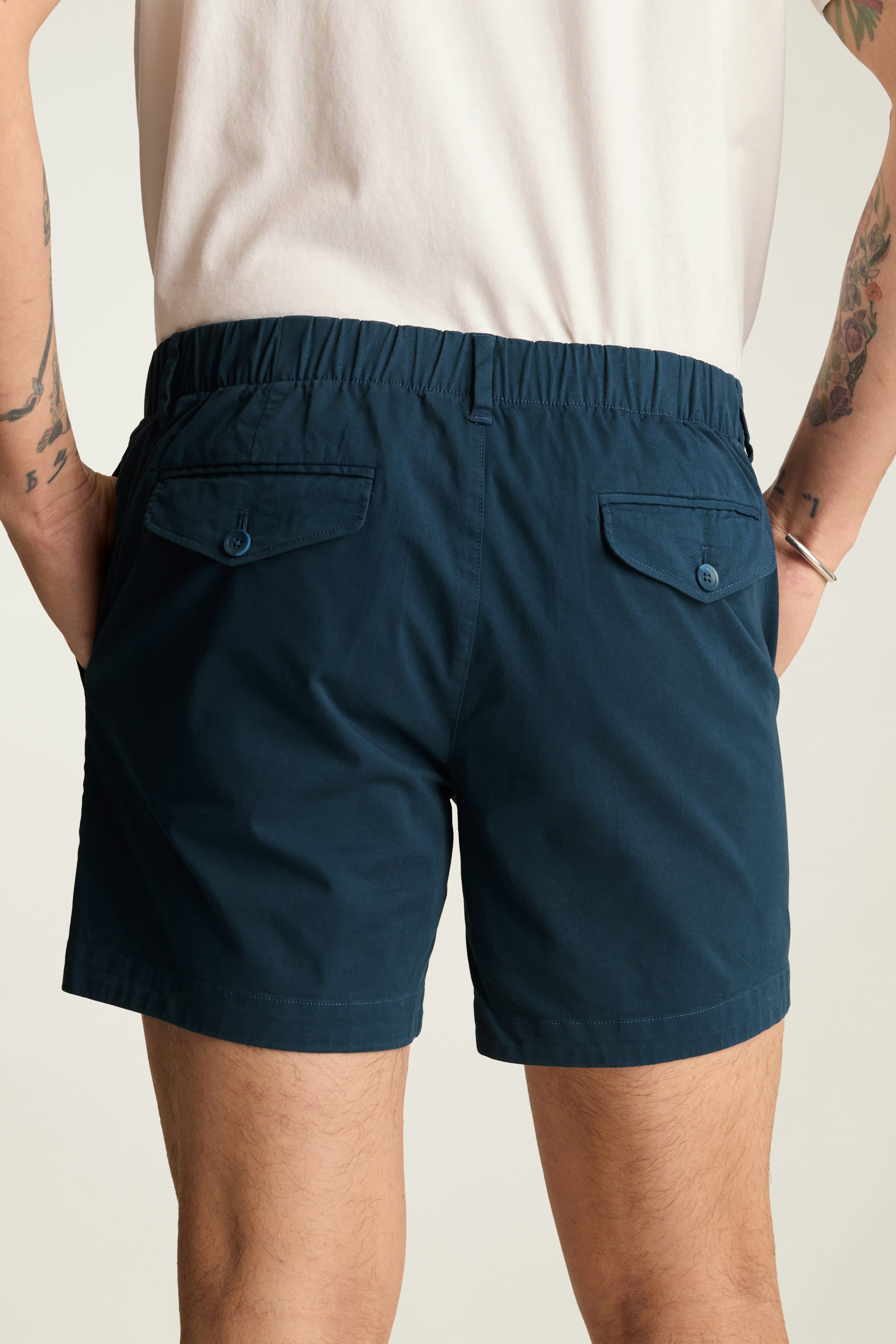 Lightweight Chino Short titan blue