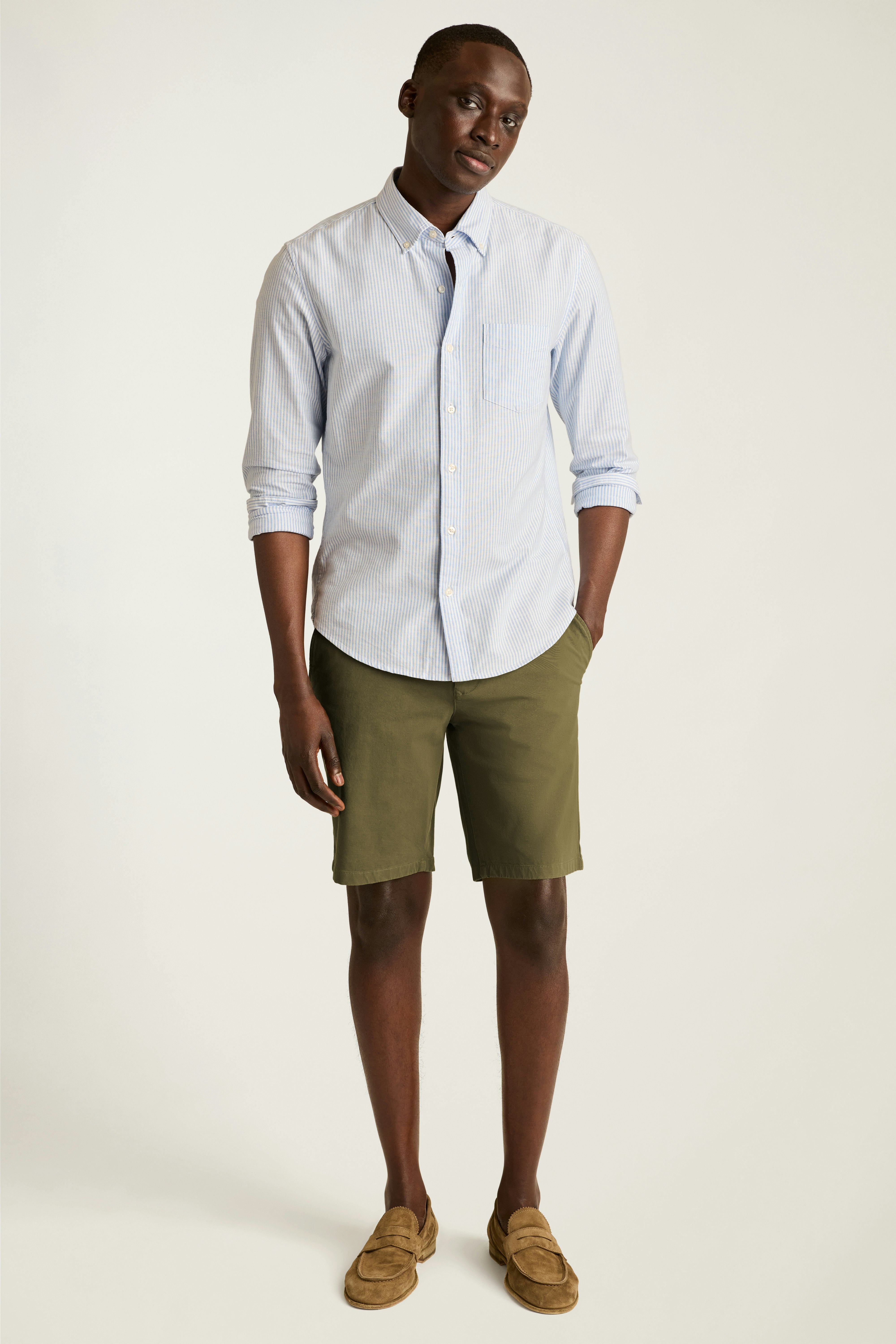 The Chino Short 2.0 dusky green