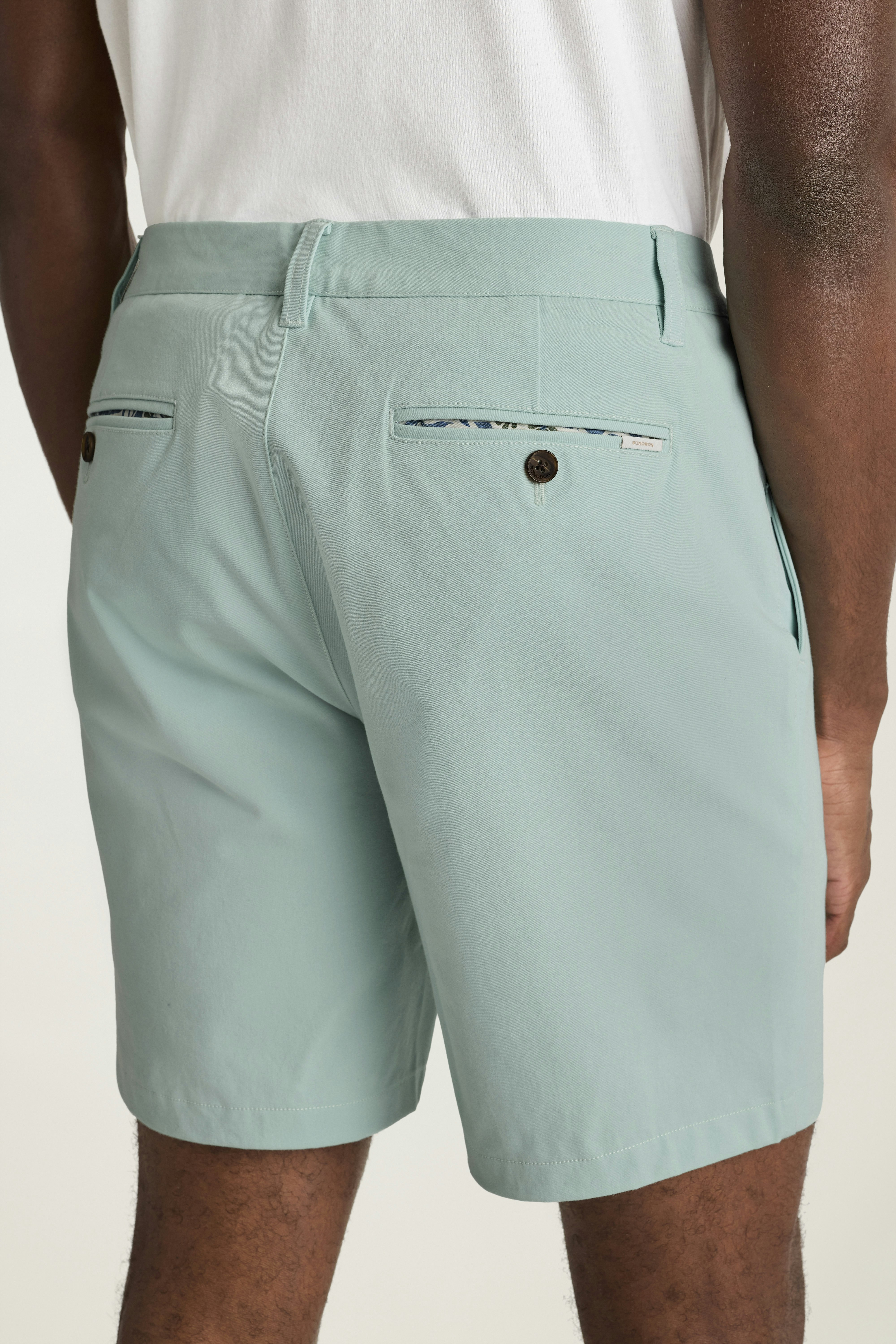 The Chino Short 2.0 ice blue
