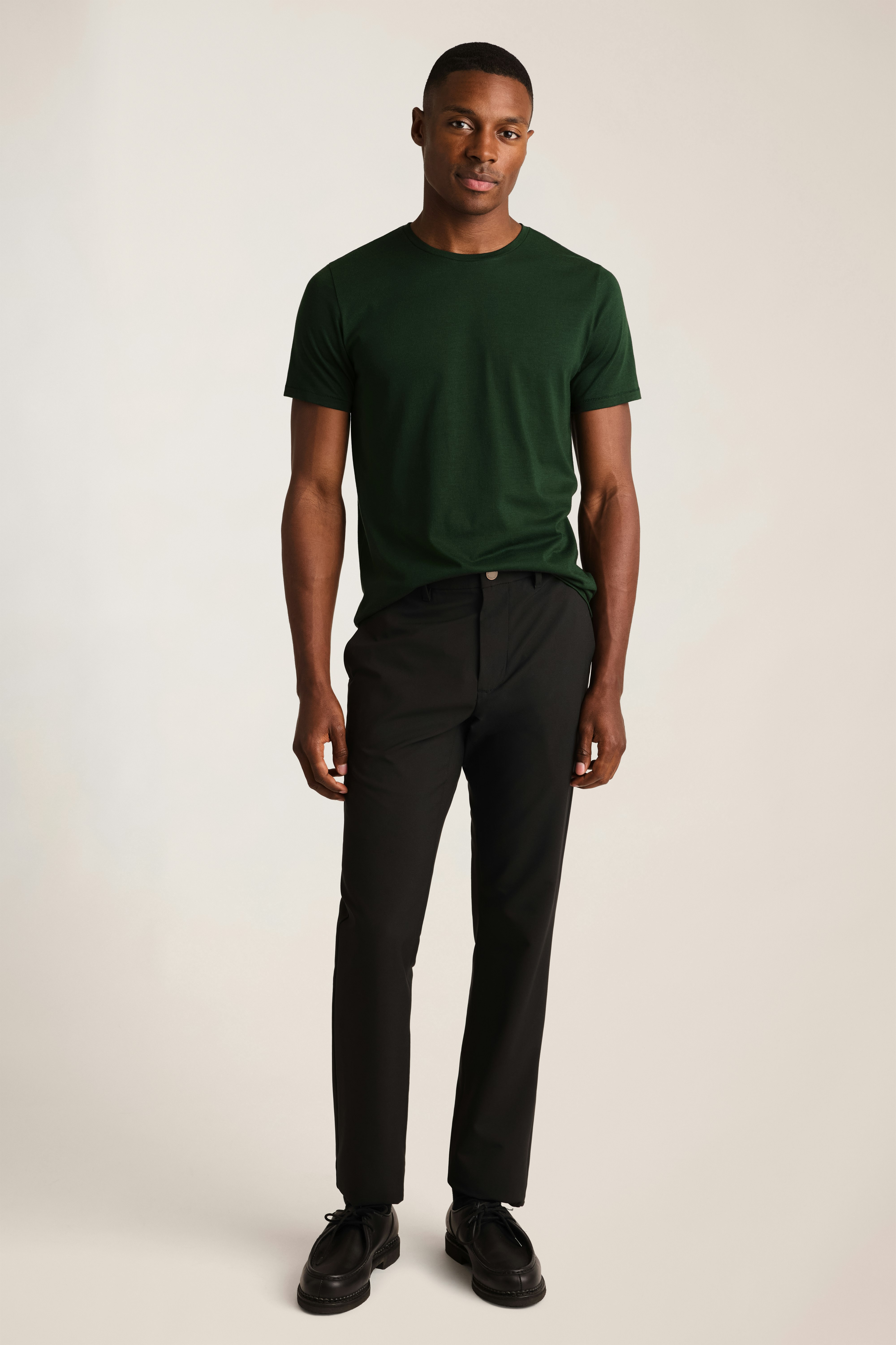 Pima Performance Tee dark forest green