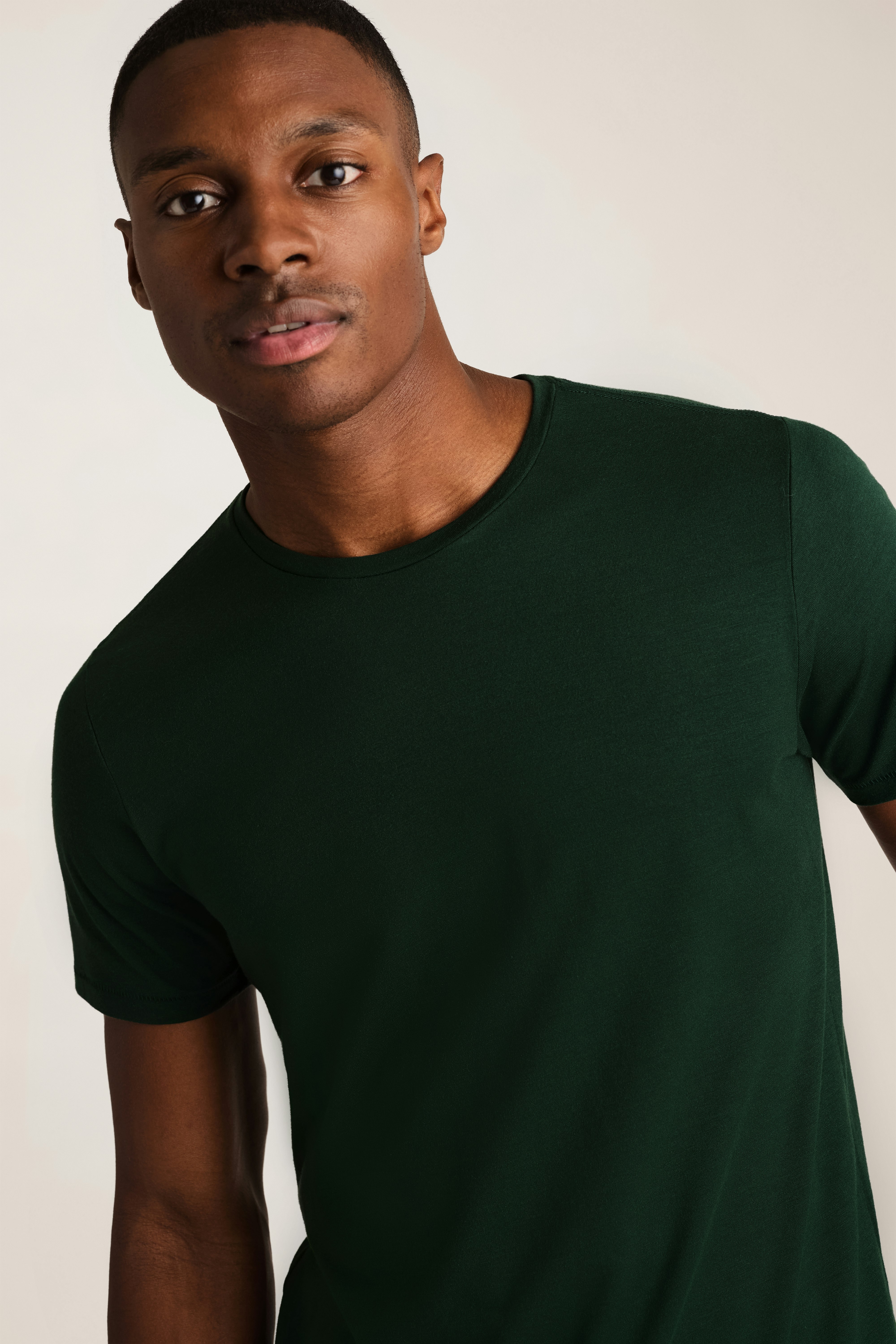 Pima Performance Tee dark forest green
