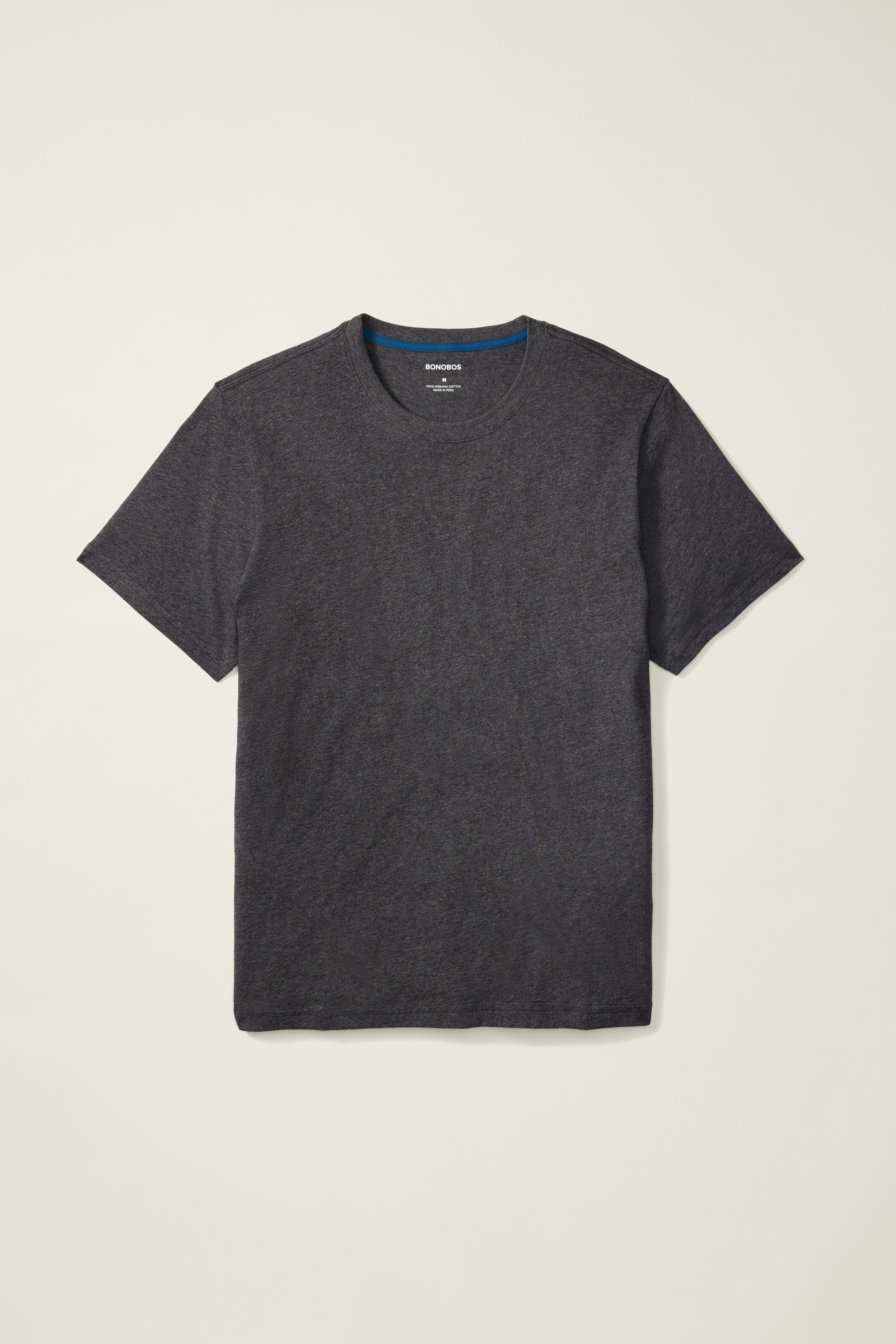 Forever Soft Cotton Tee heather charcoal