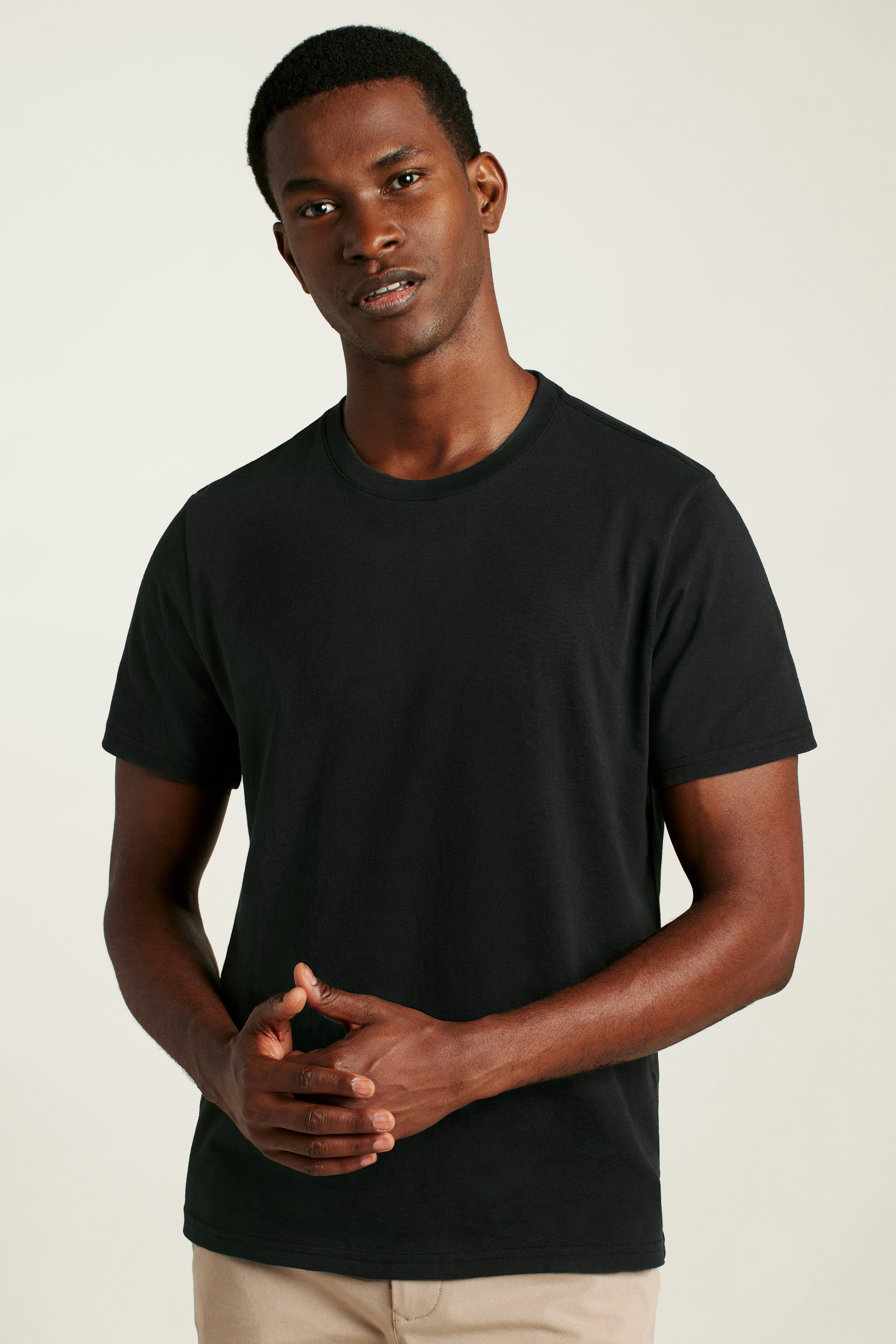 Forever Soft Cotton Tee black