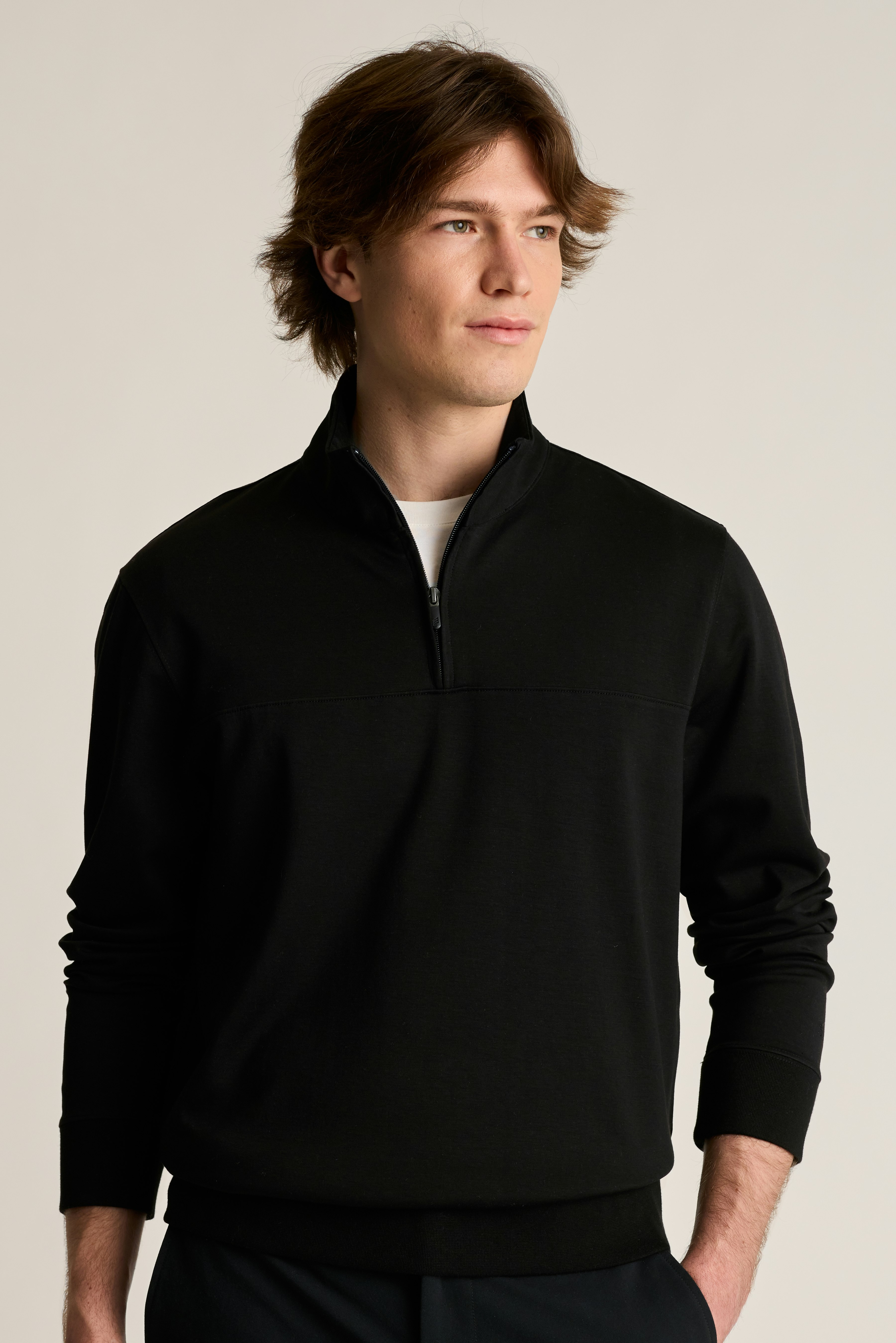 Soho Quarter Zip black