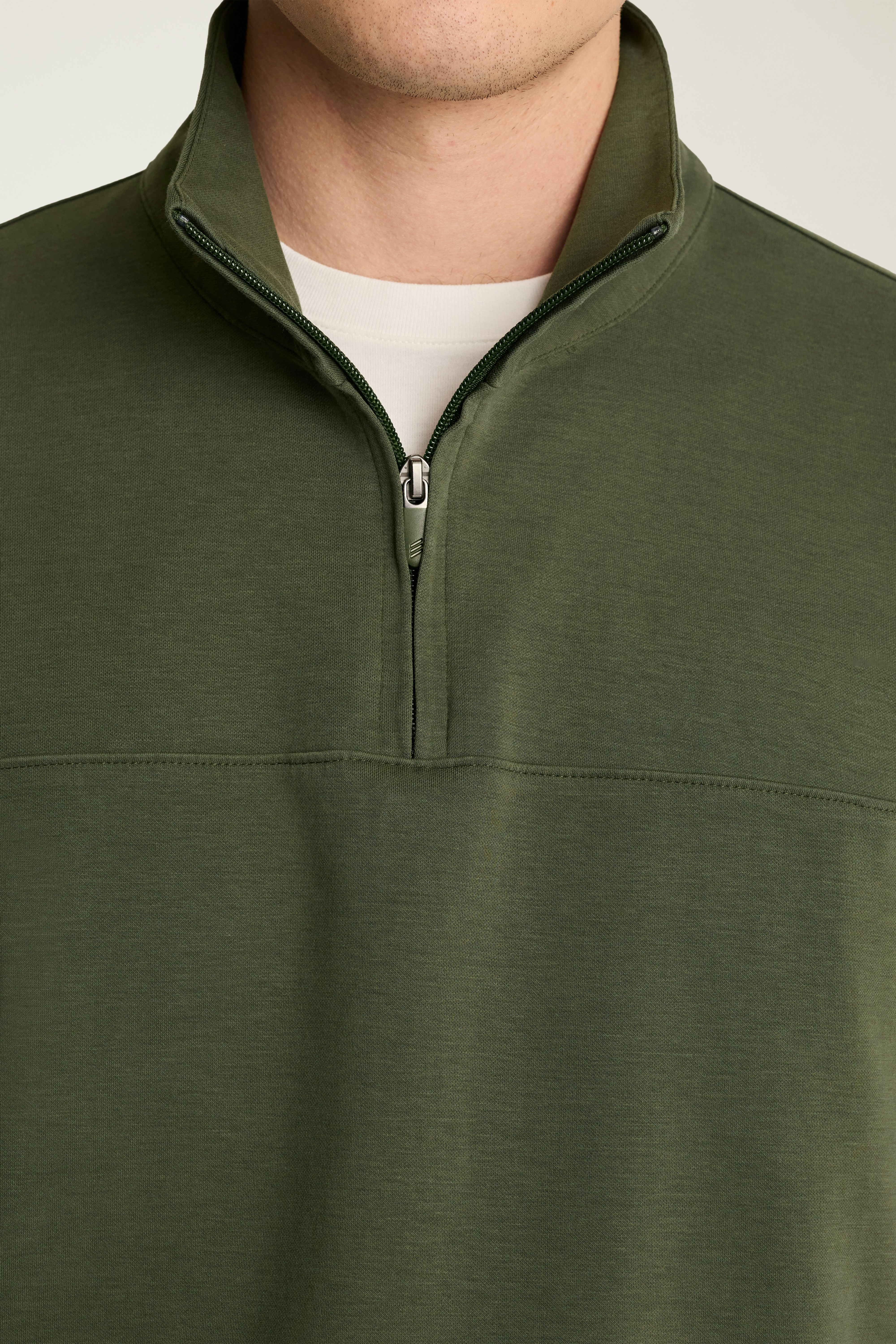 Soho Quarter Zip dark green