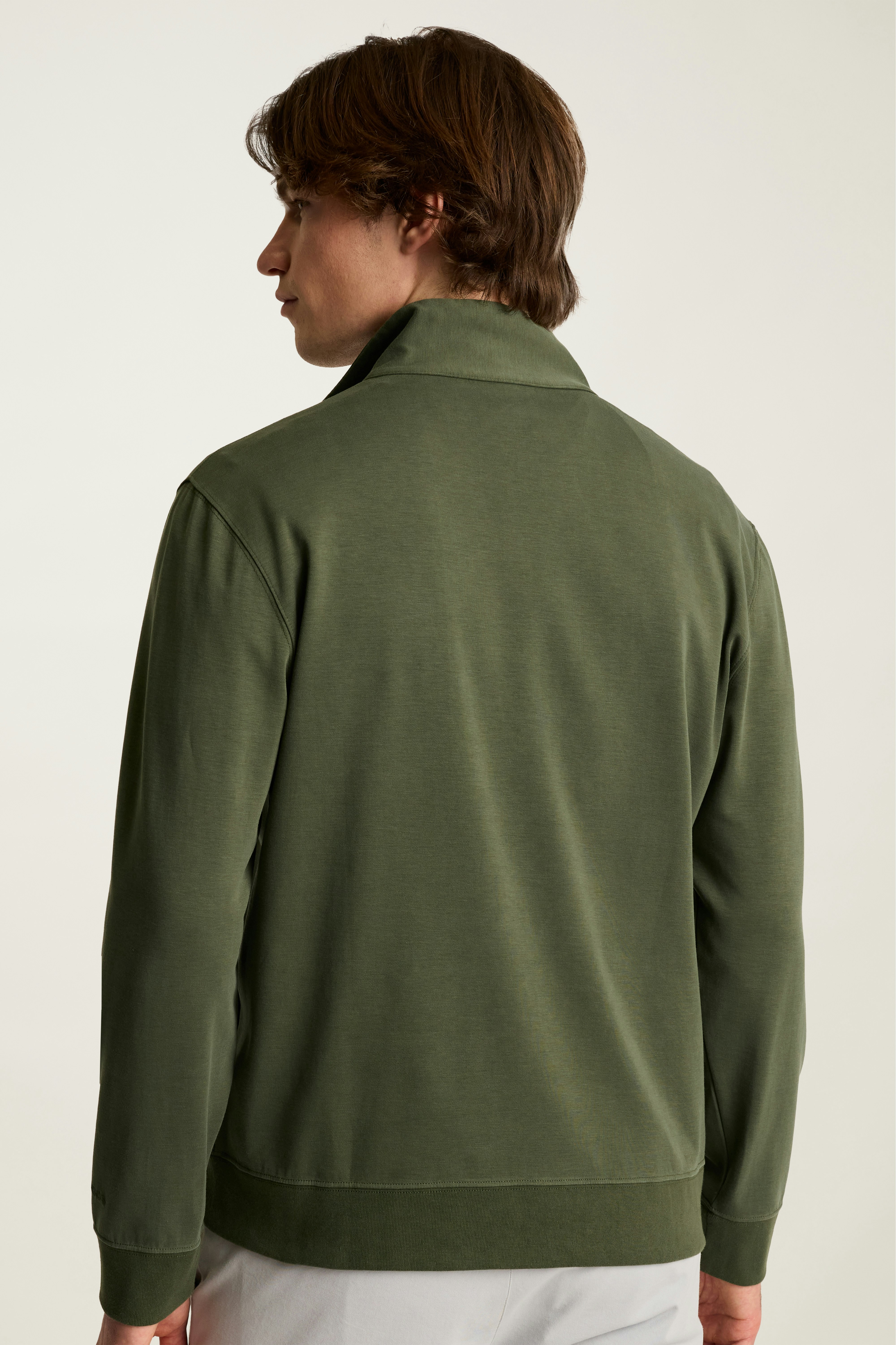 Soho Quarter Zip dark green