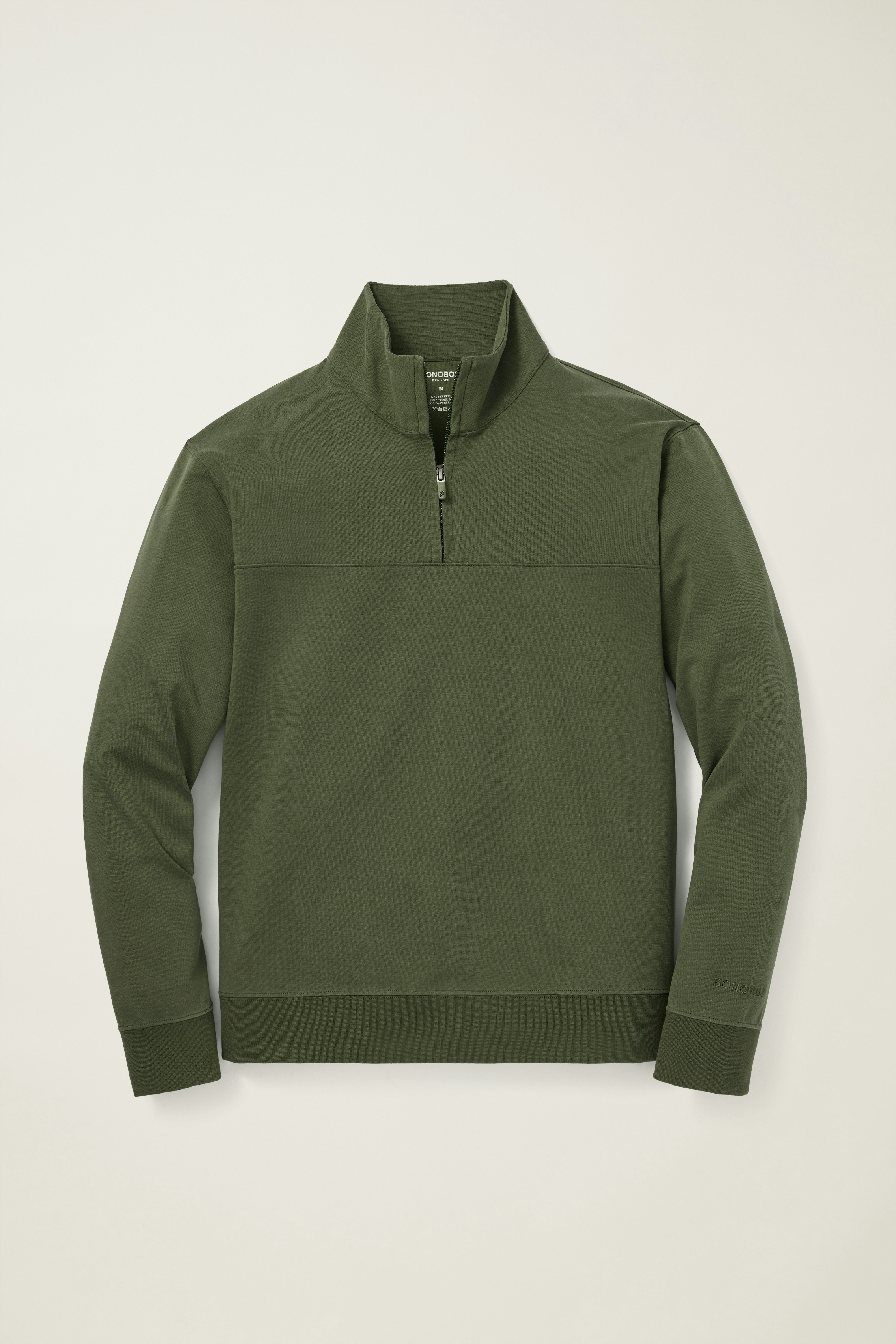 Soho Quarter Zip dark green
