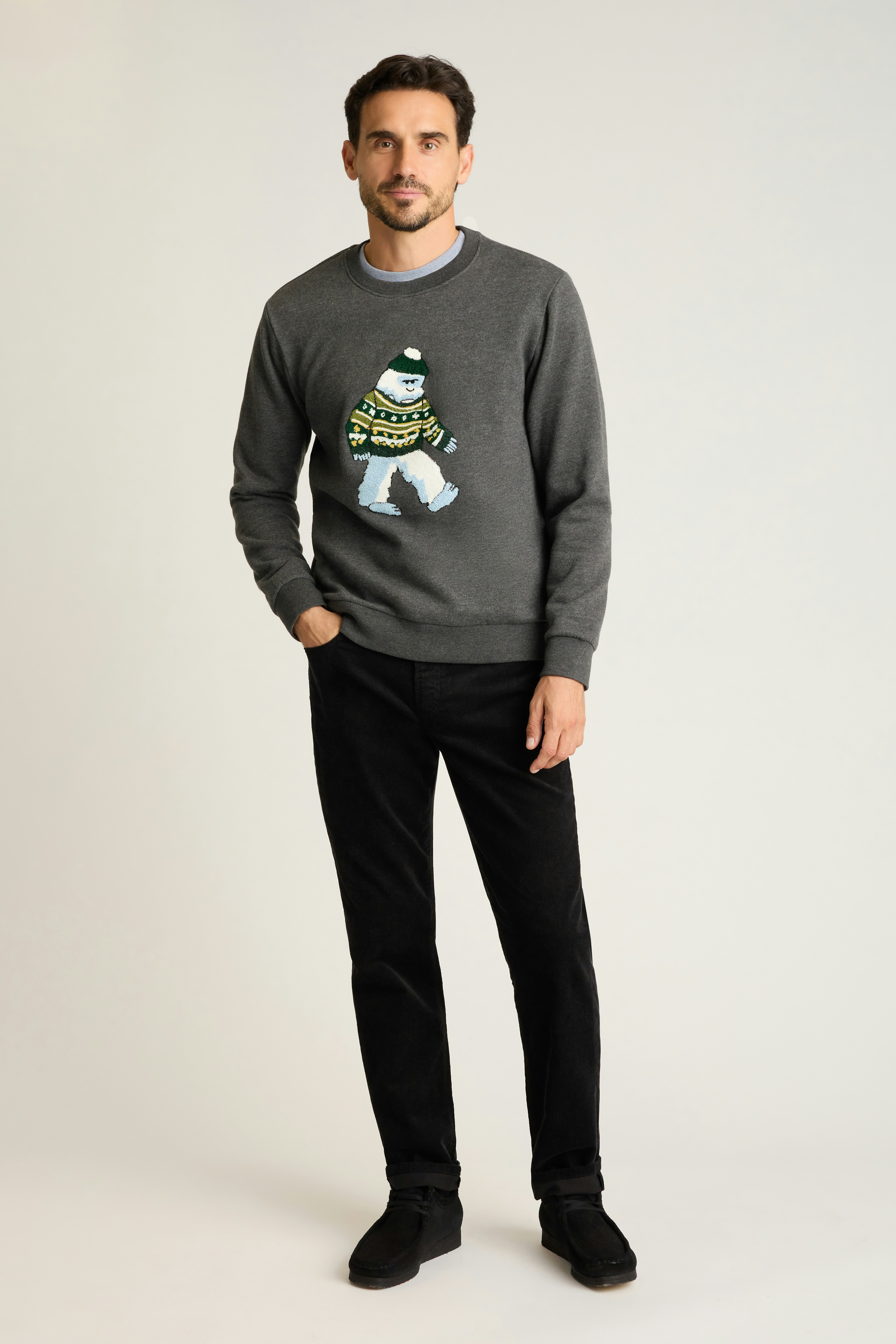 Critter Supersoft Fleece Crew the chilly yeti