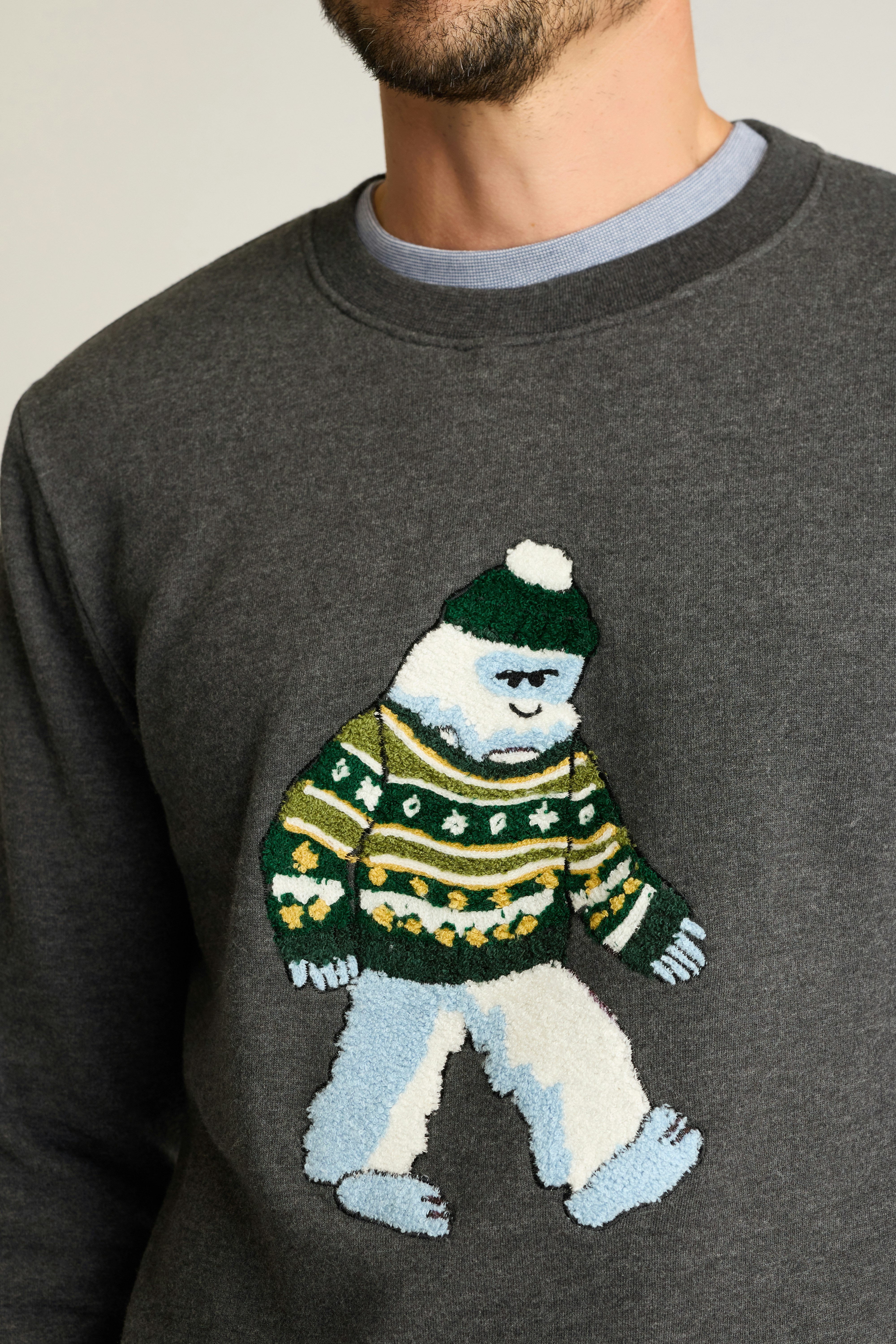 Critter Supersoft Fleece Crew the chilly yeti