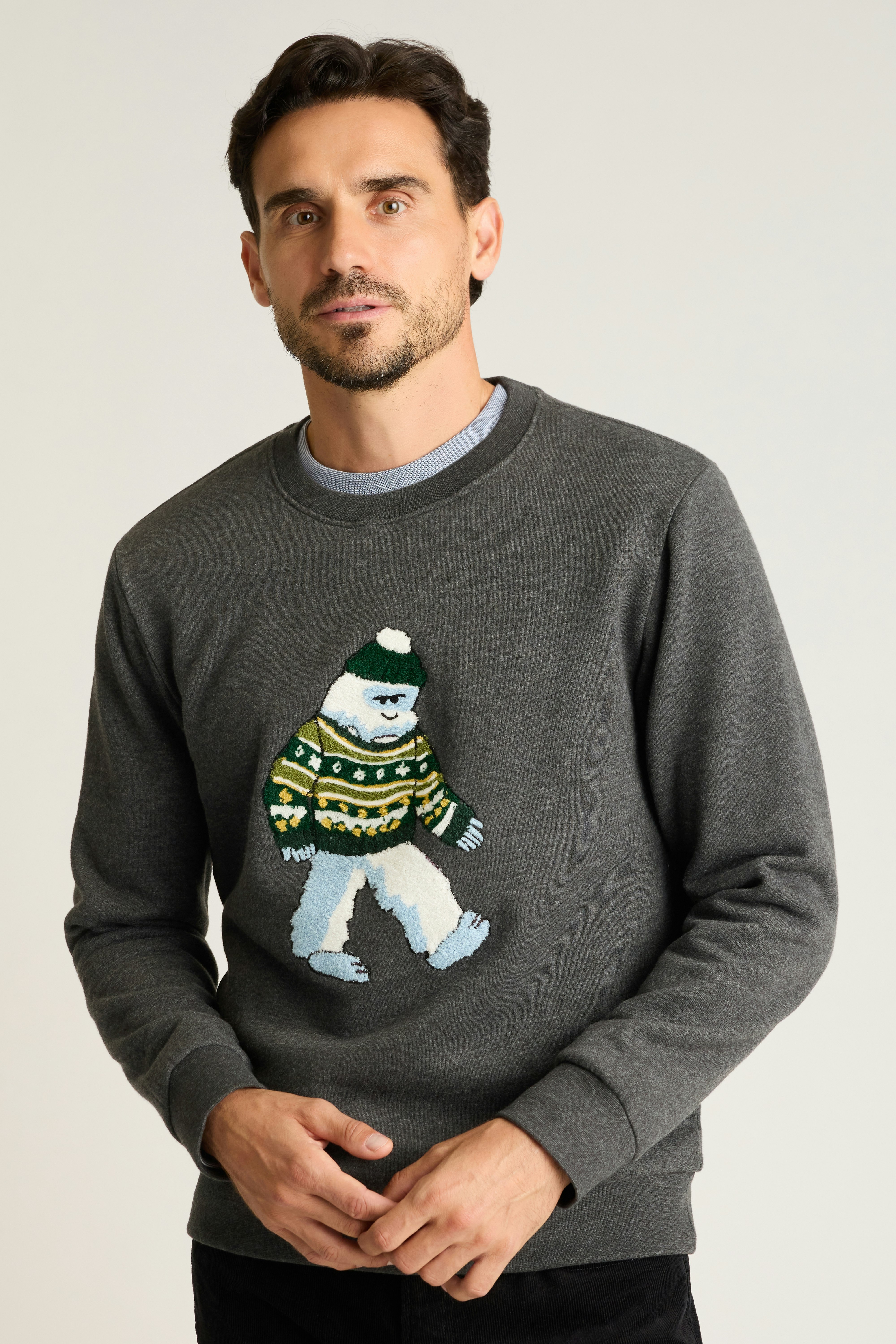 Critter Supersoft Fleece Crew the chilly yeti