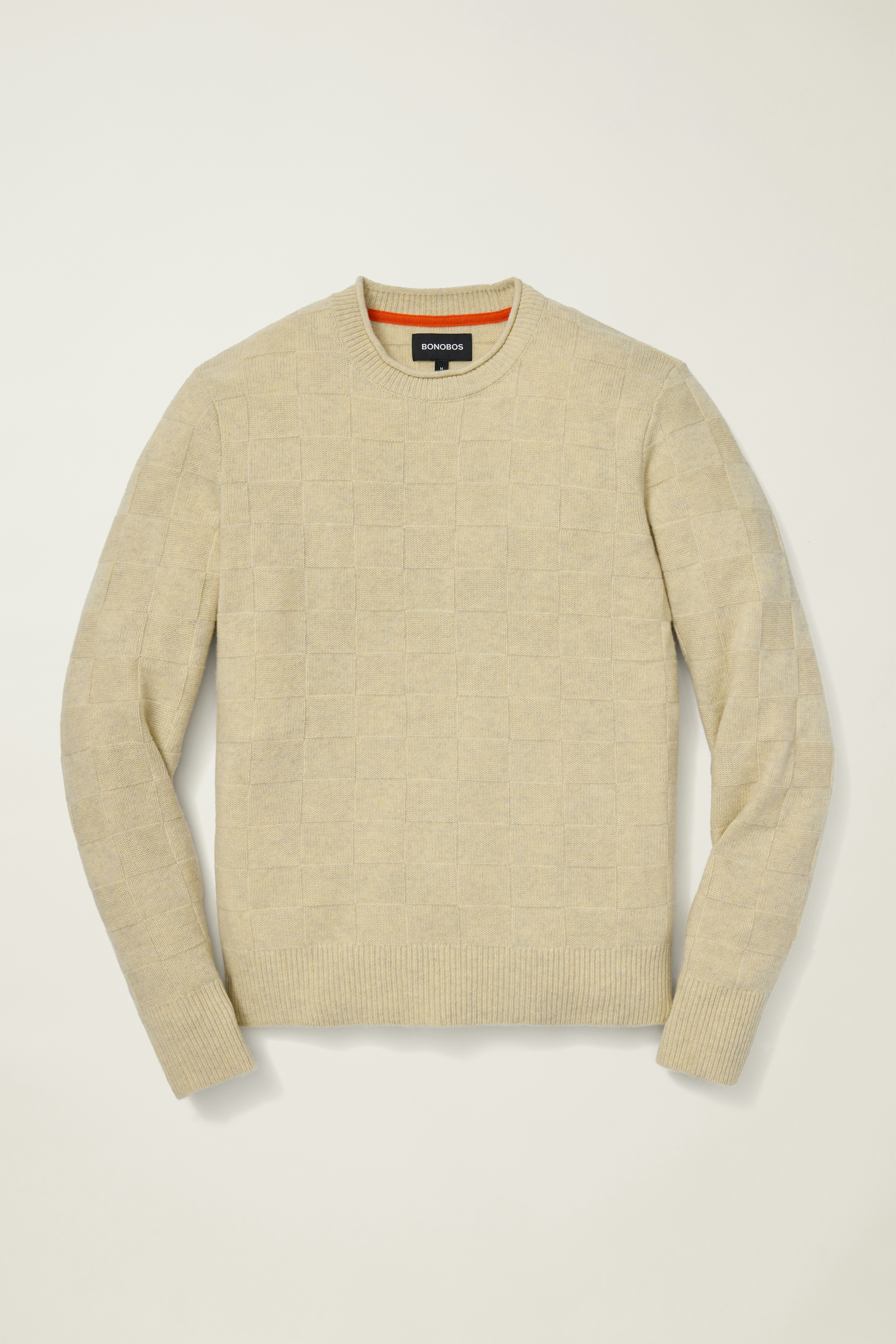 Merino Roll Neck Sweater natural