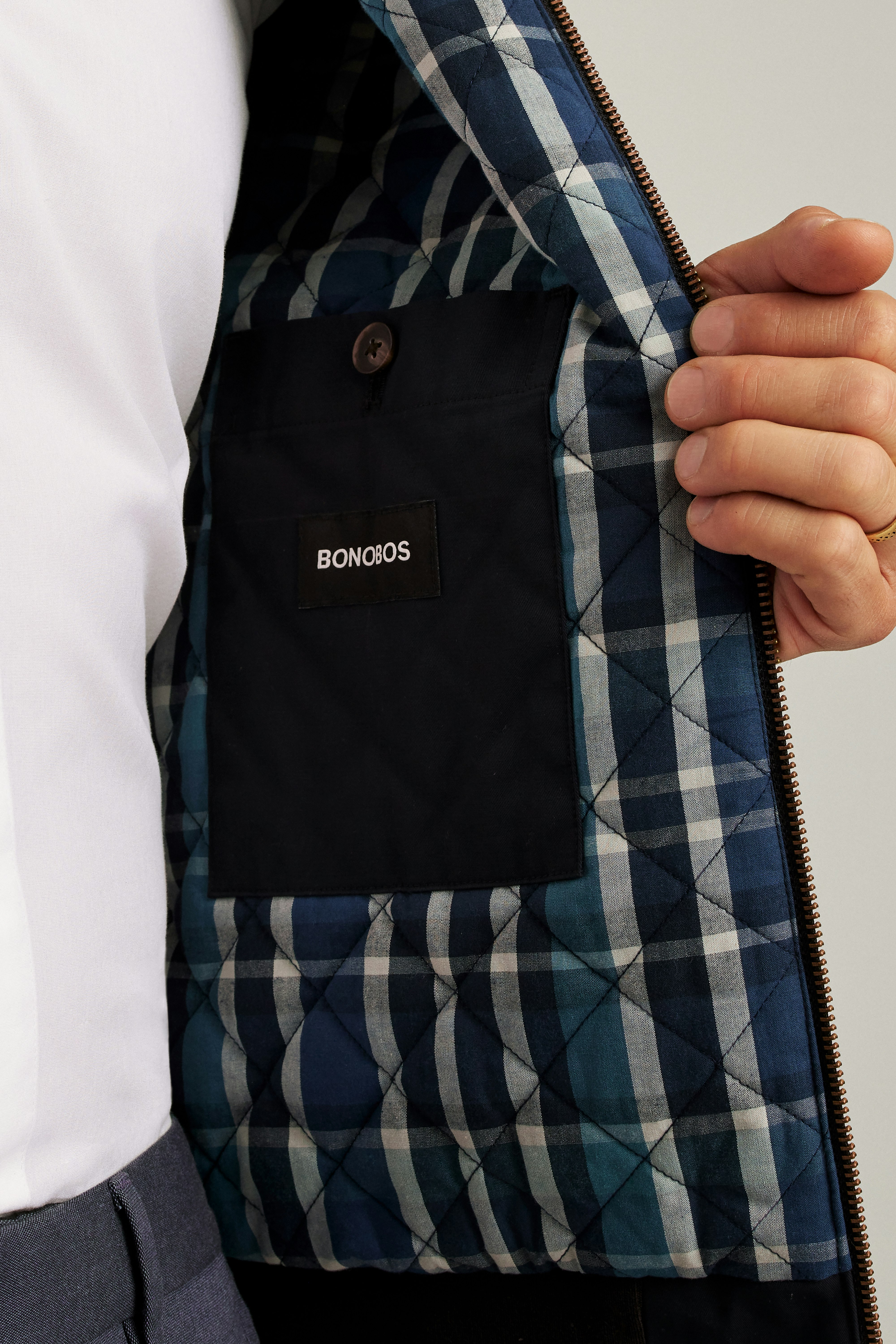 The Harrington Jacket jet black