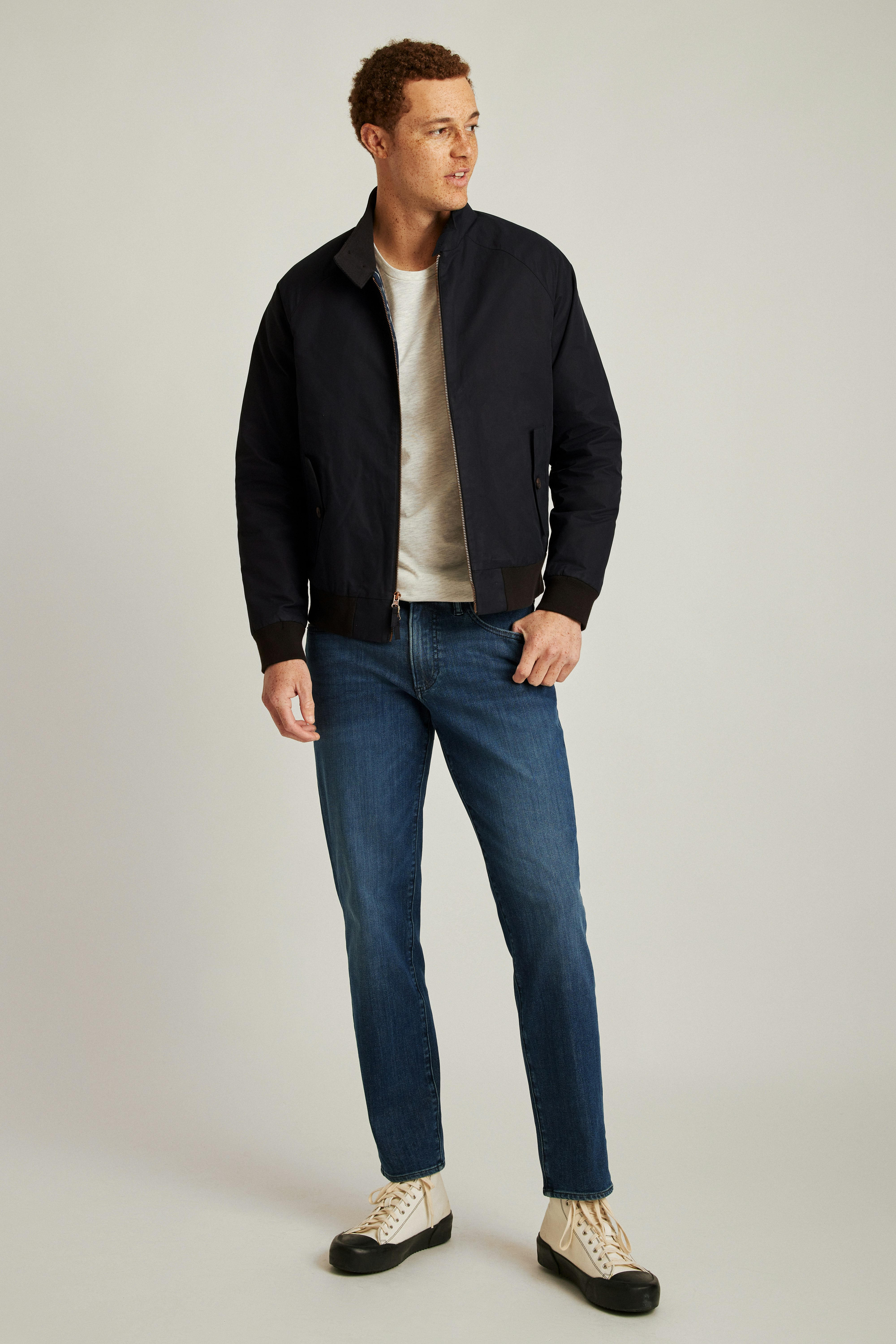 The Harrington Jacket jet black