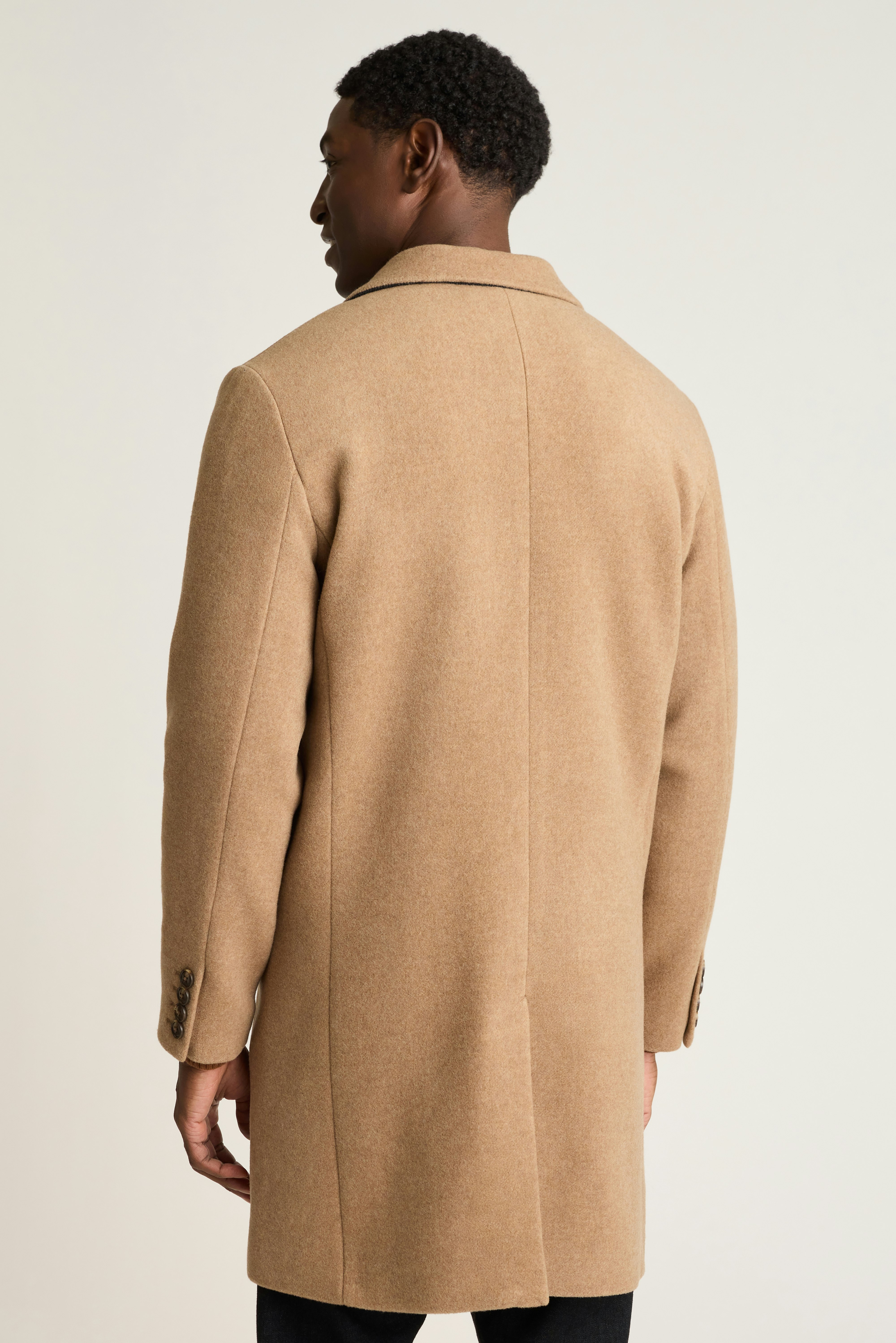 The Italian Wool Cashmere Topcoat camel