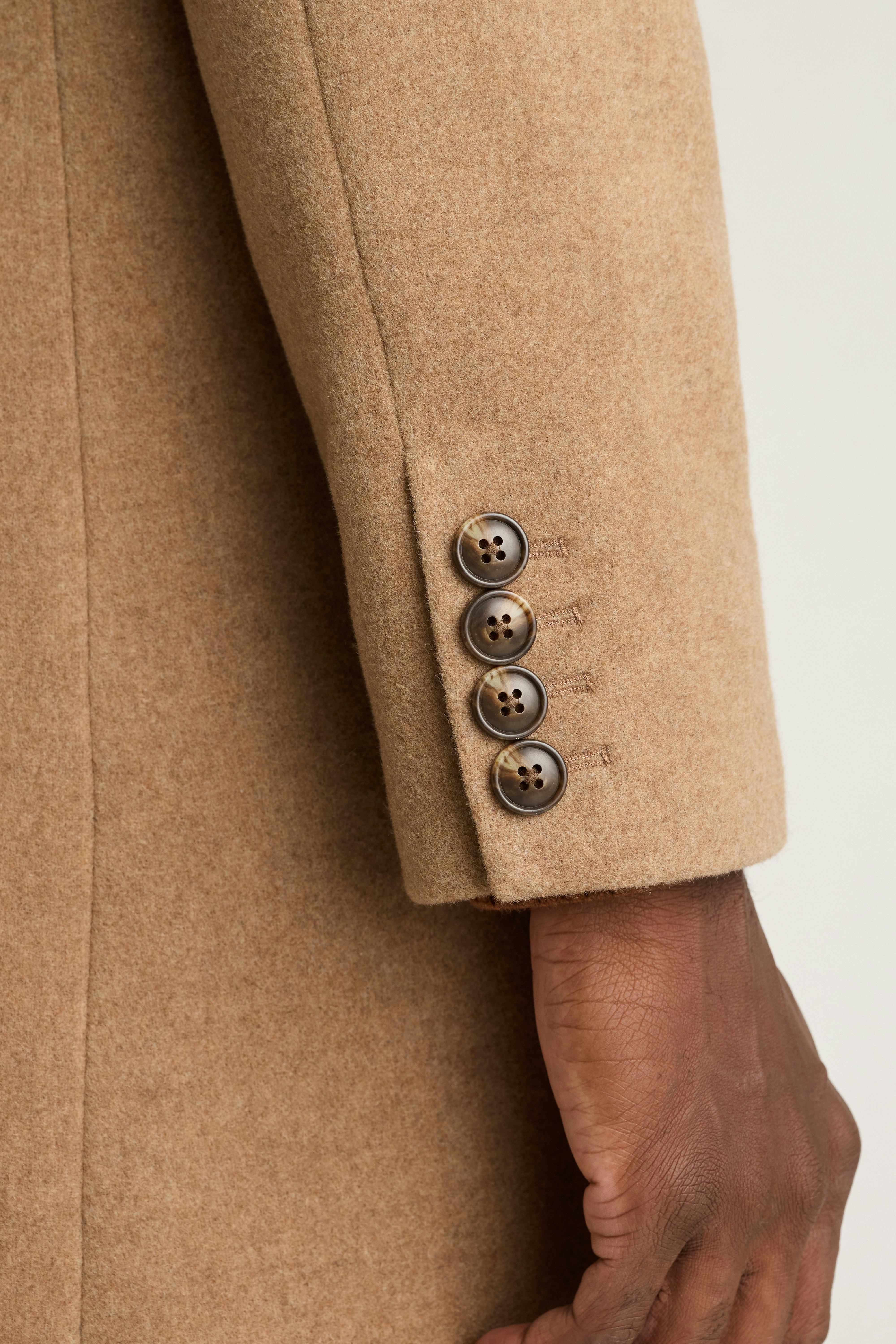 The Italian Wool Cashmere Topcoat camel
