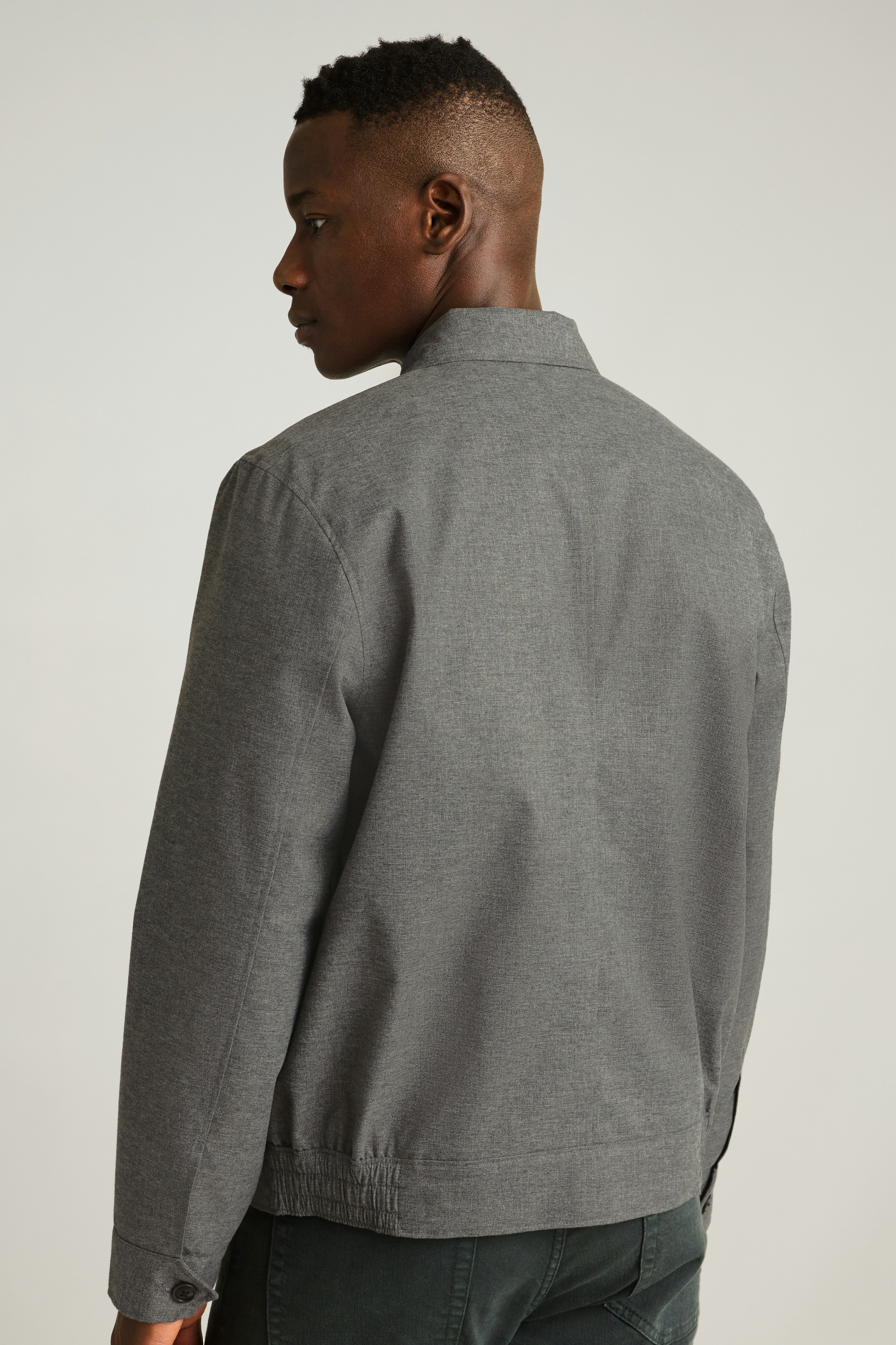 City Slimcker Jacket light grey melange