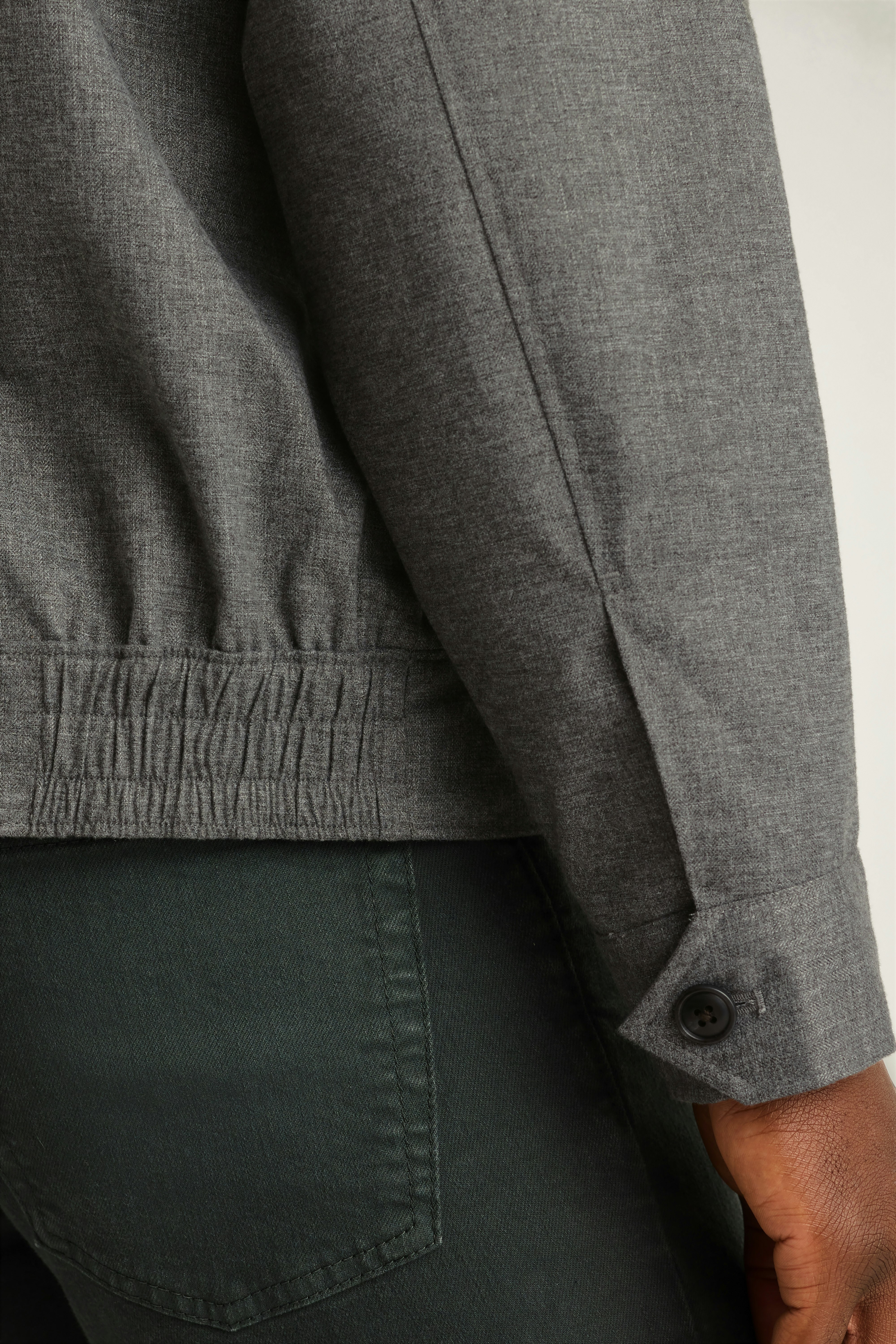 City Slimcker Jacket light grey melange