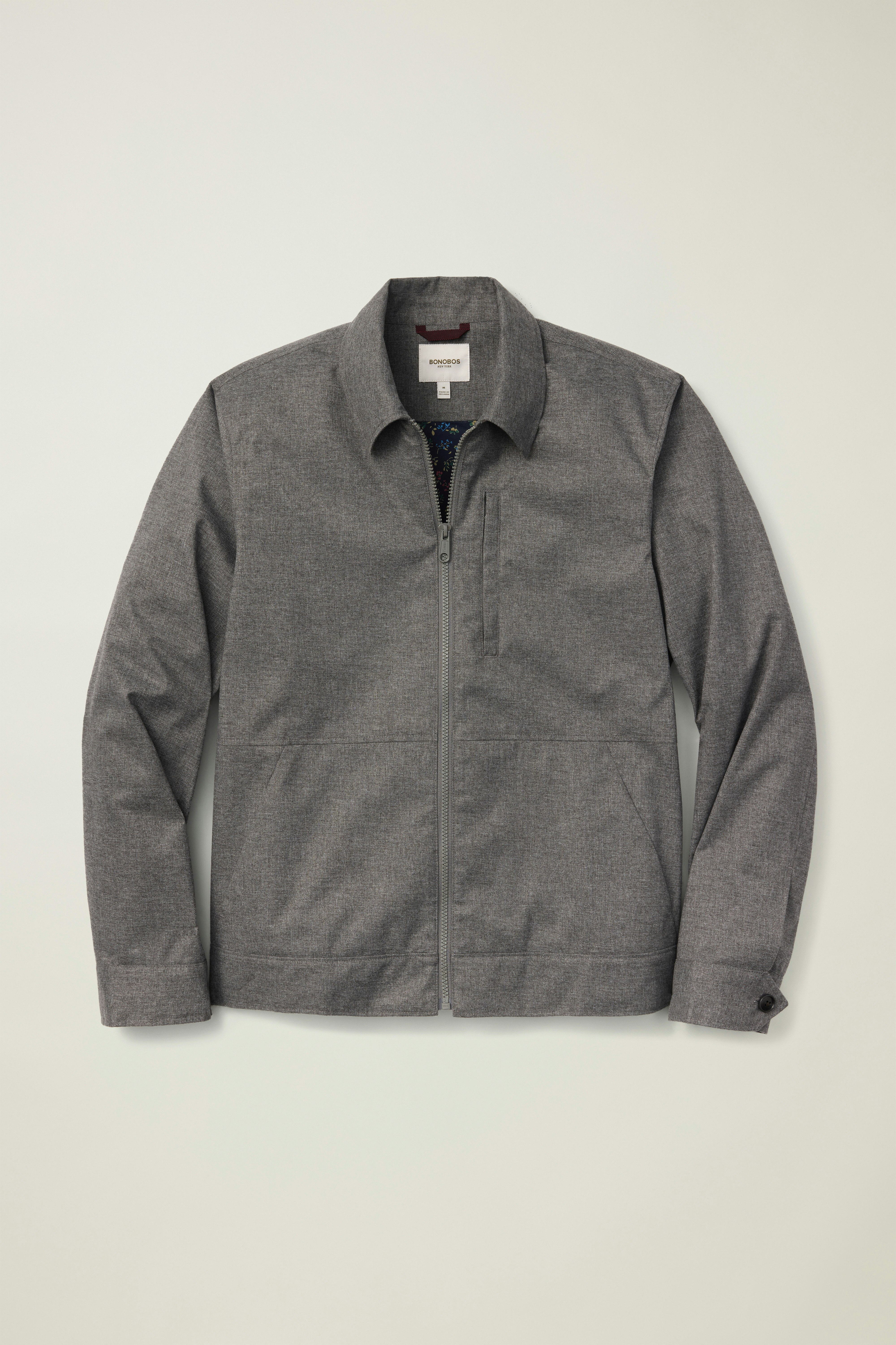 City Slimcker Jacket light grey melange
