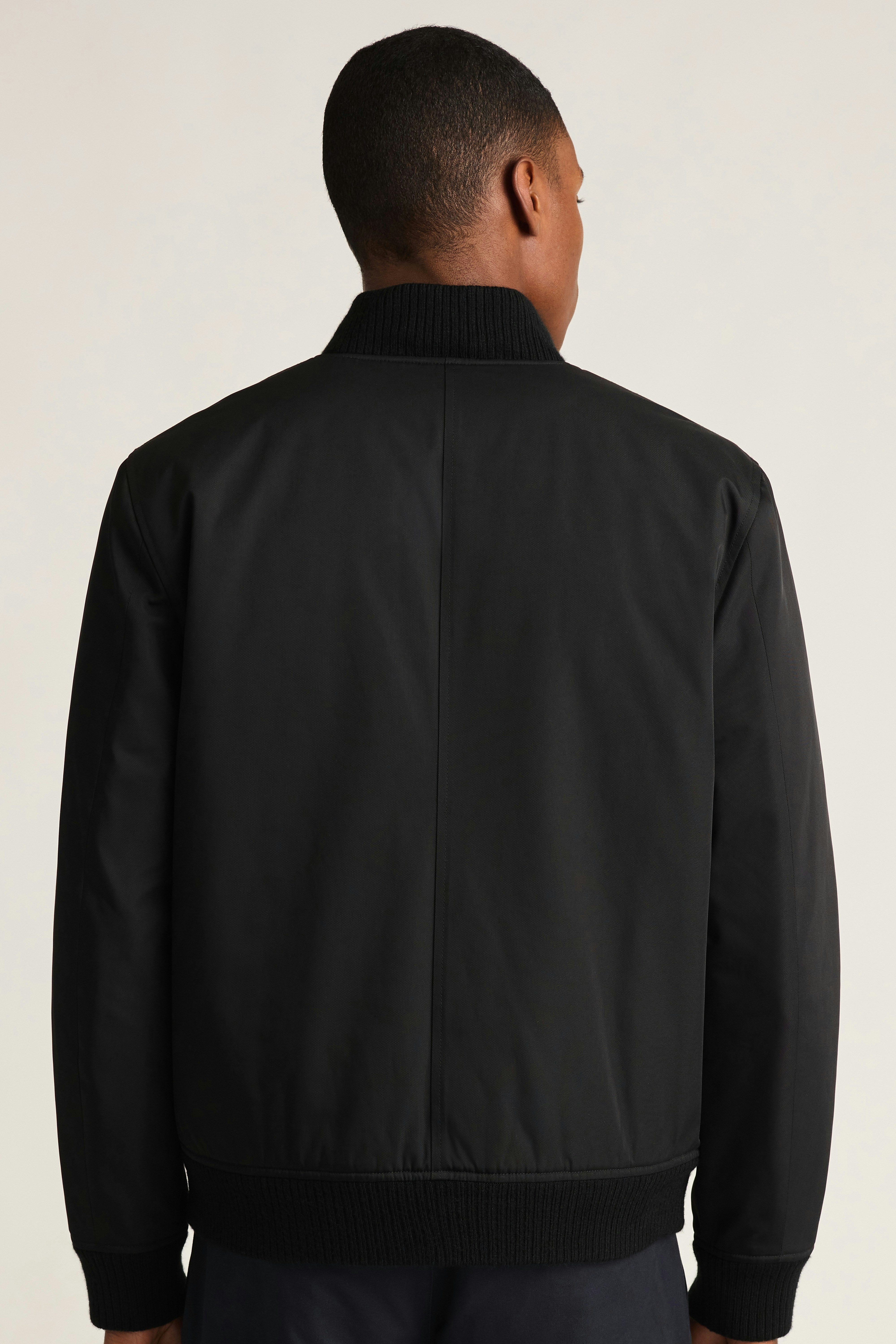 Filled Boulevard Bomber black