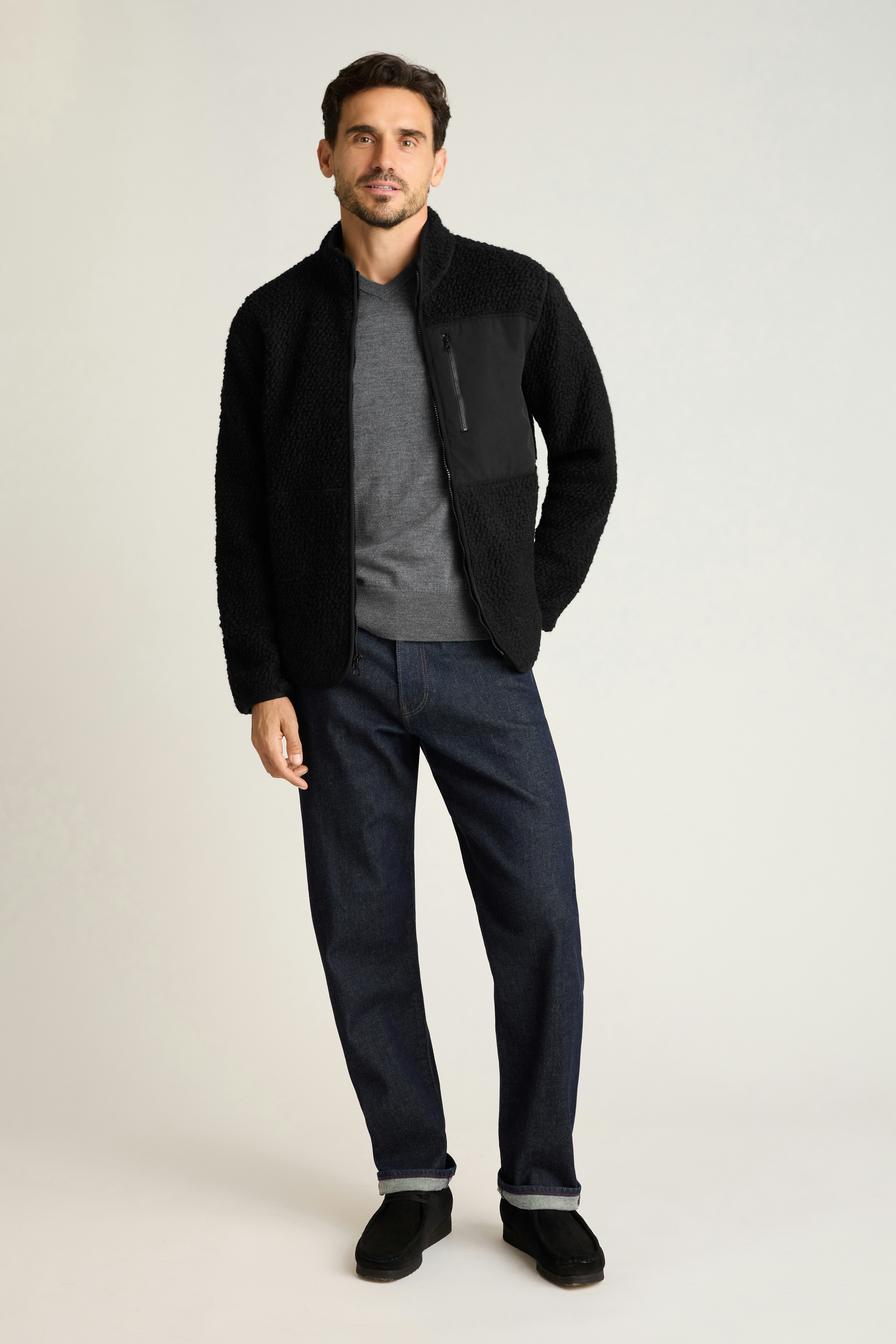 Mogul Fleece Jacket black