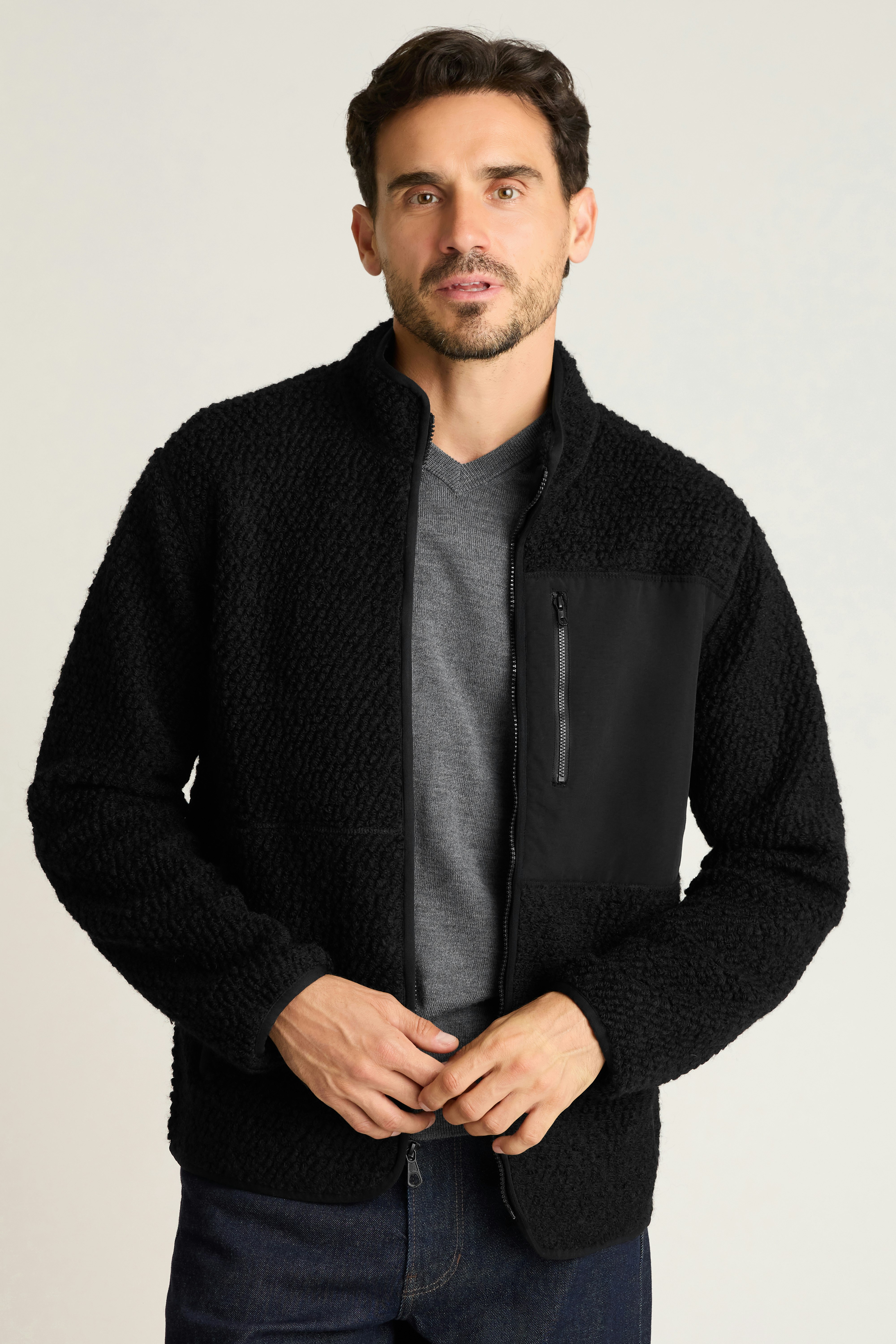 Mogul Fleece Jacket black